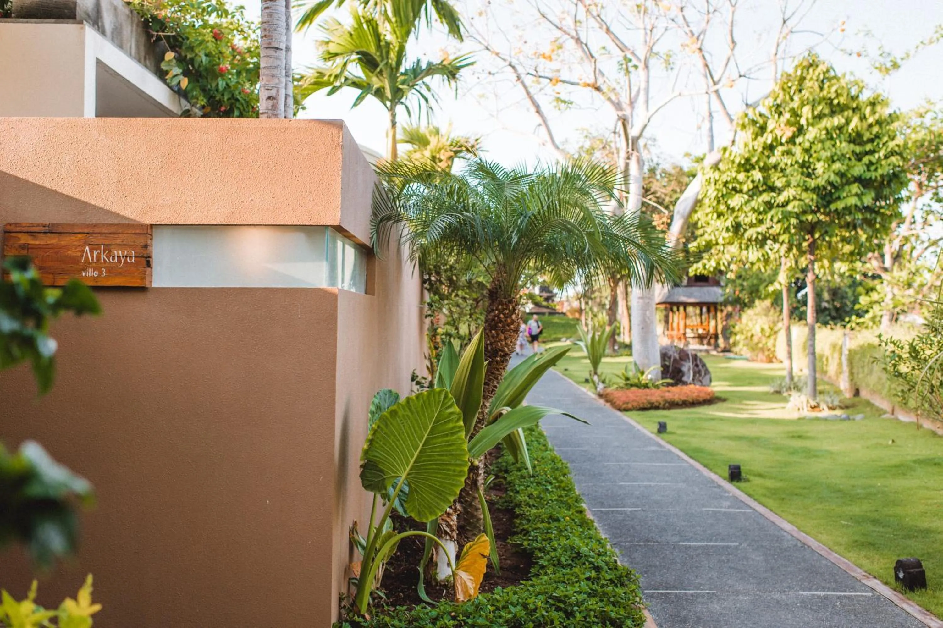 Garden in The Kasih Villas & Spa
