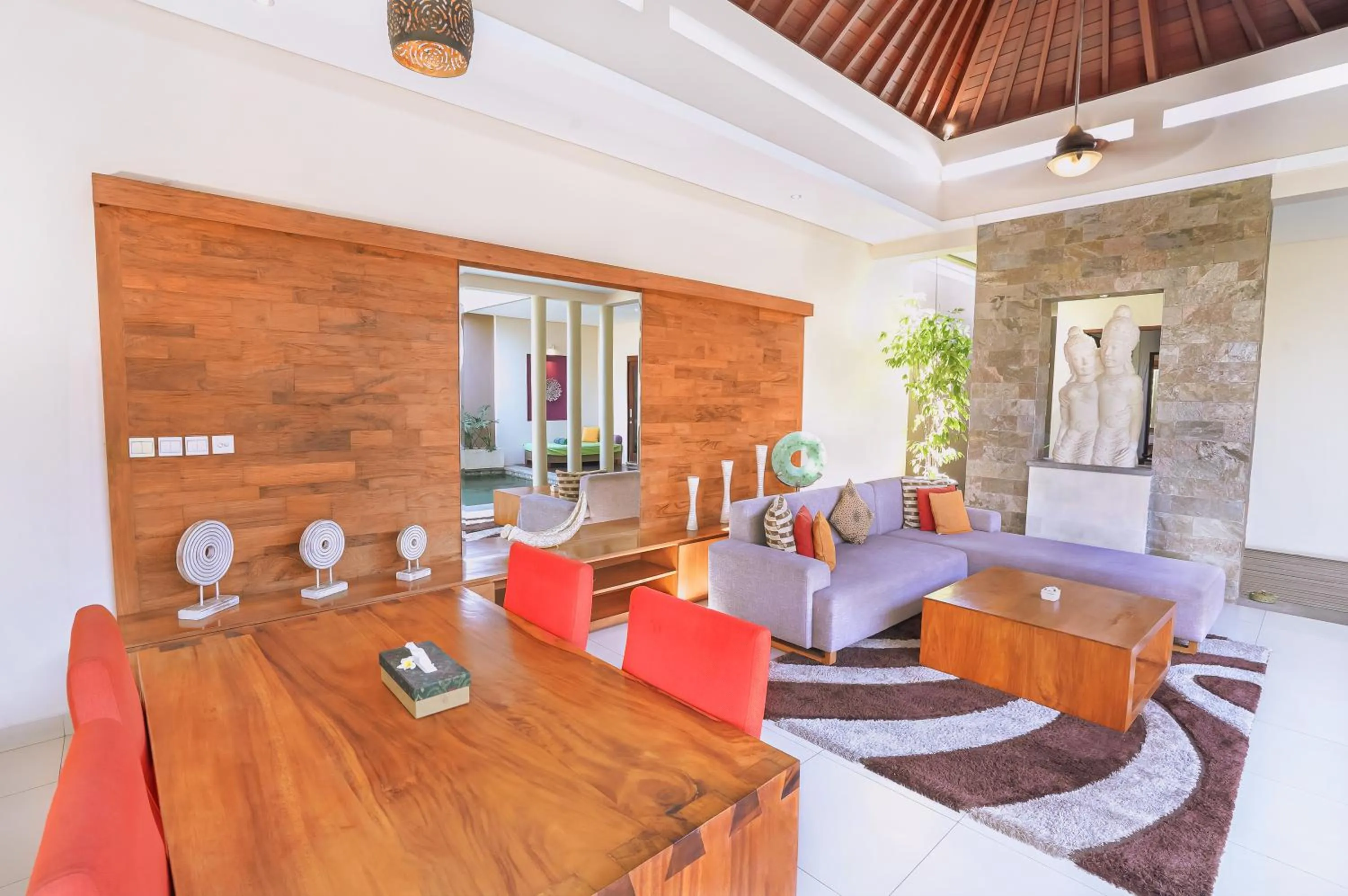 Living room in The Kasih Villas & Spa