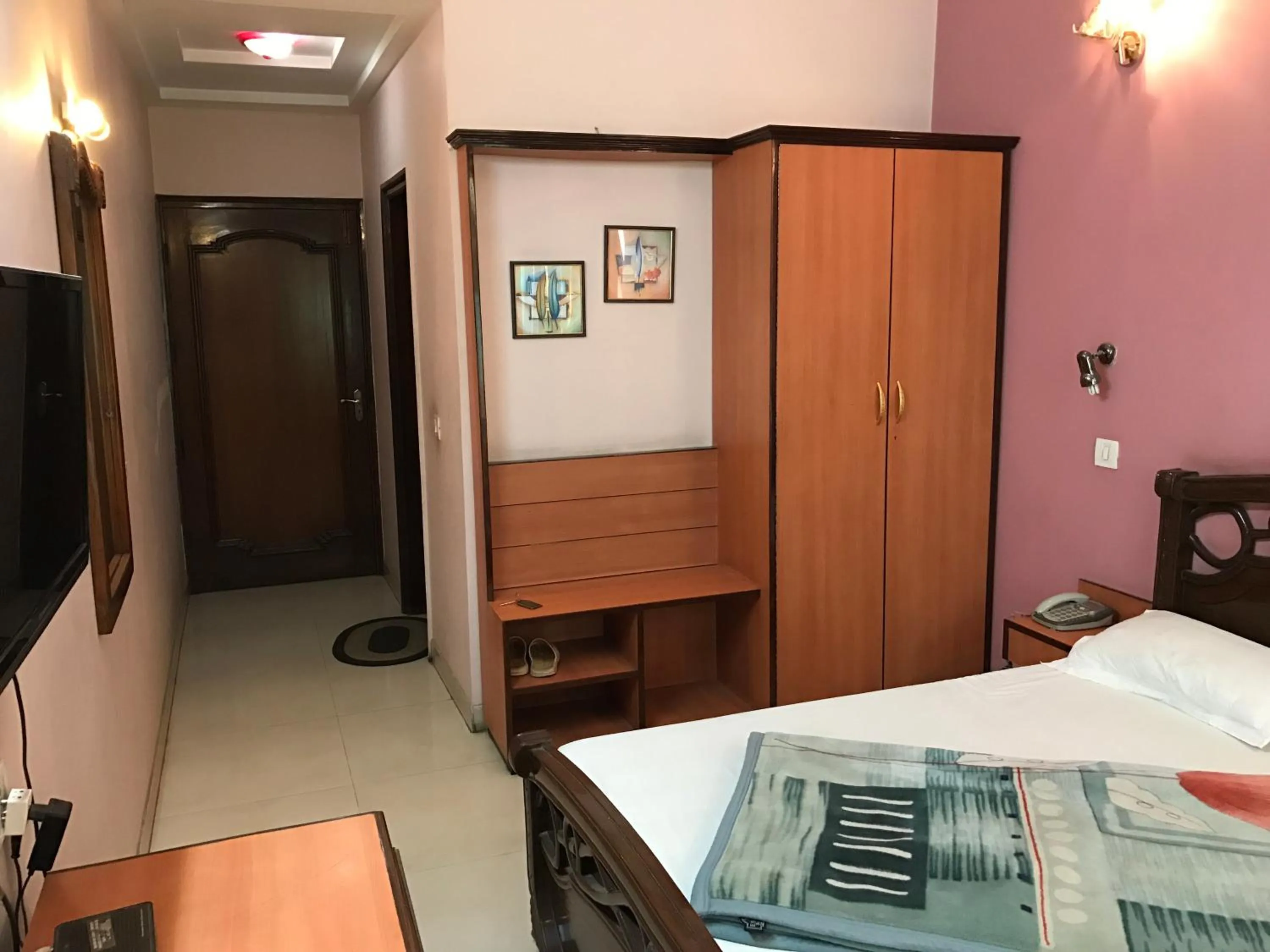 Photo of the whole room, Bed in Hotel D R International