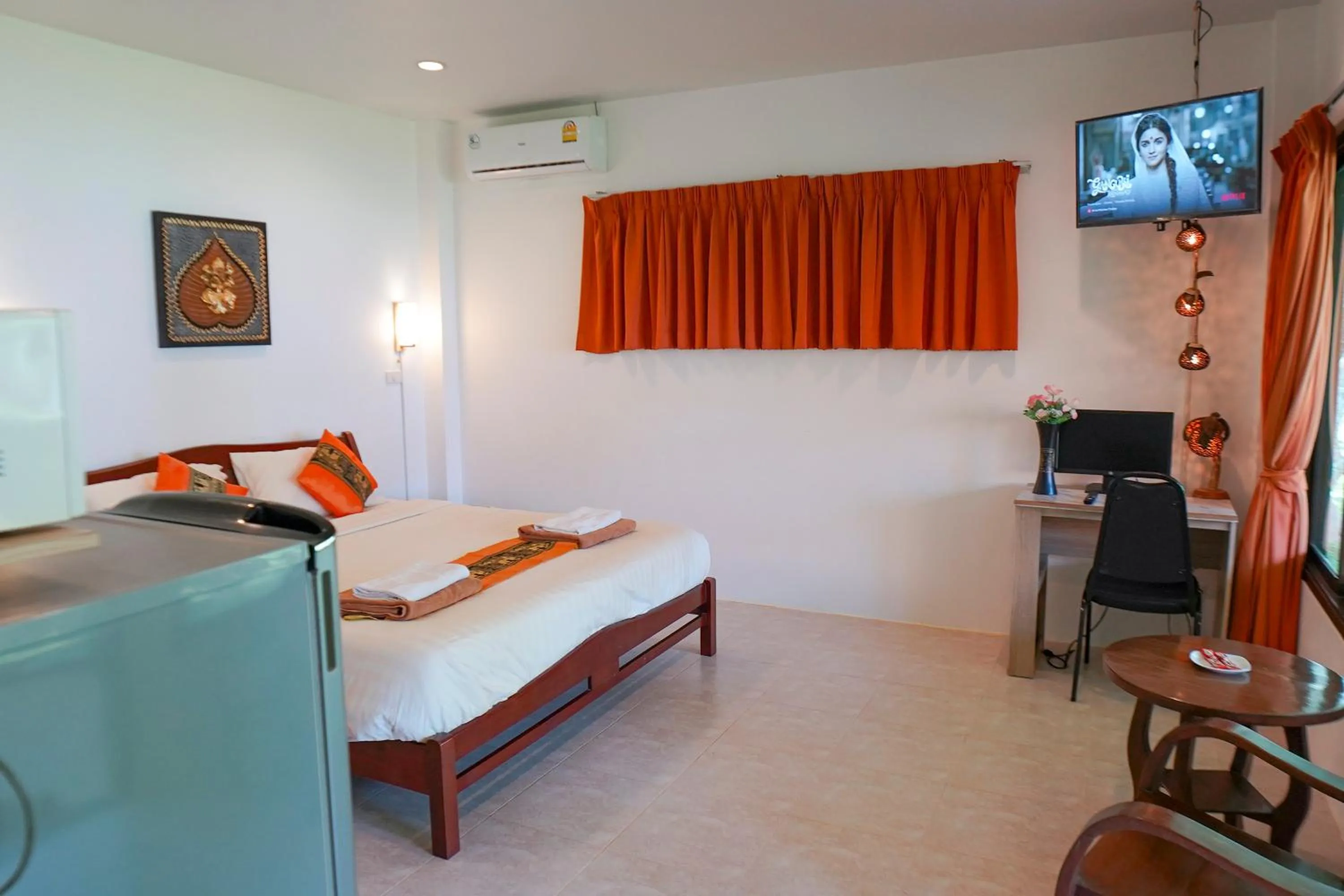 Bedroom, Bed in Heaven Beach Koh Samui