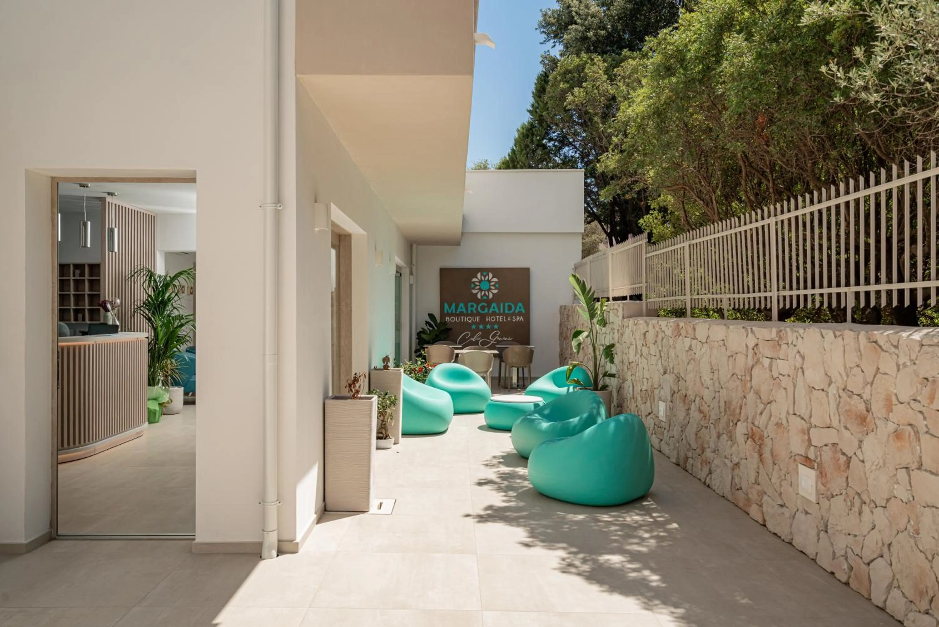 Patio in Margaida Boutique Hotel & SPA