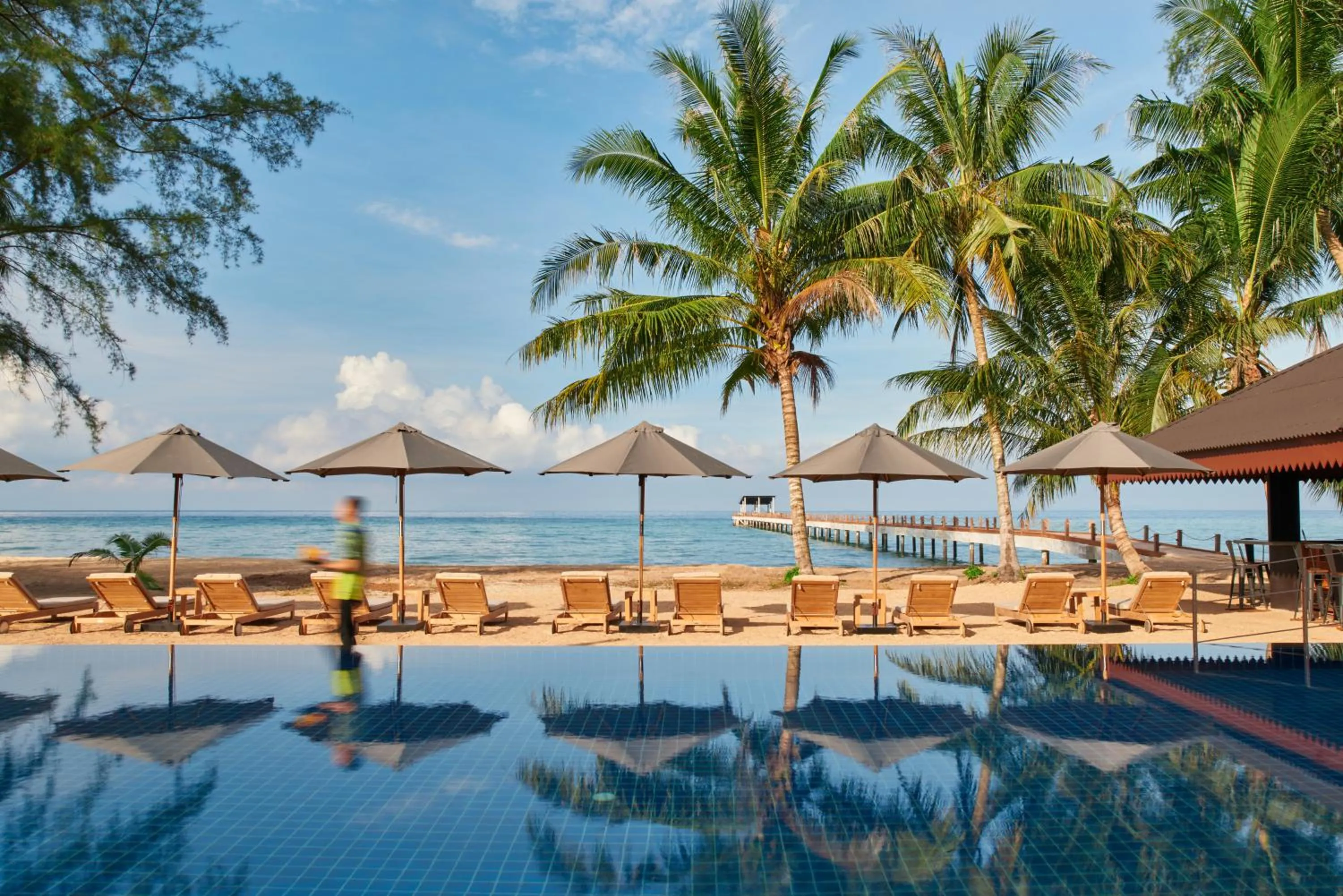 Sea view in The Boathouse Pulau Tioman