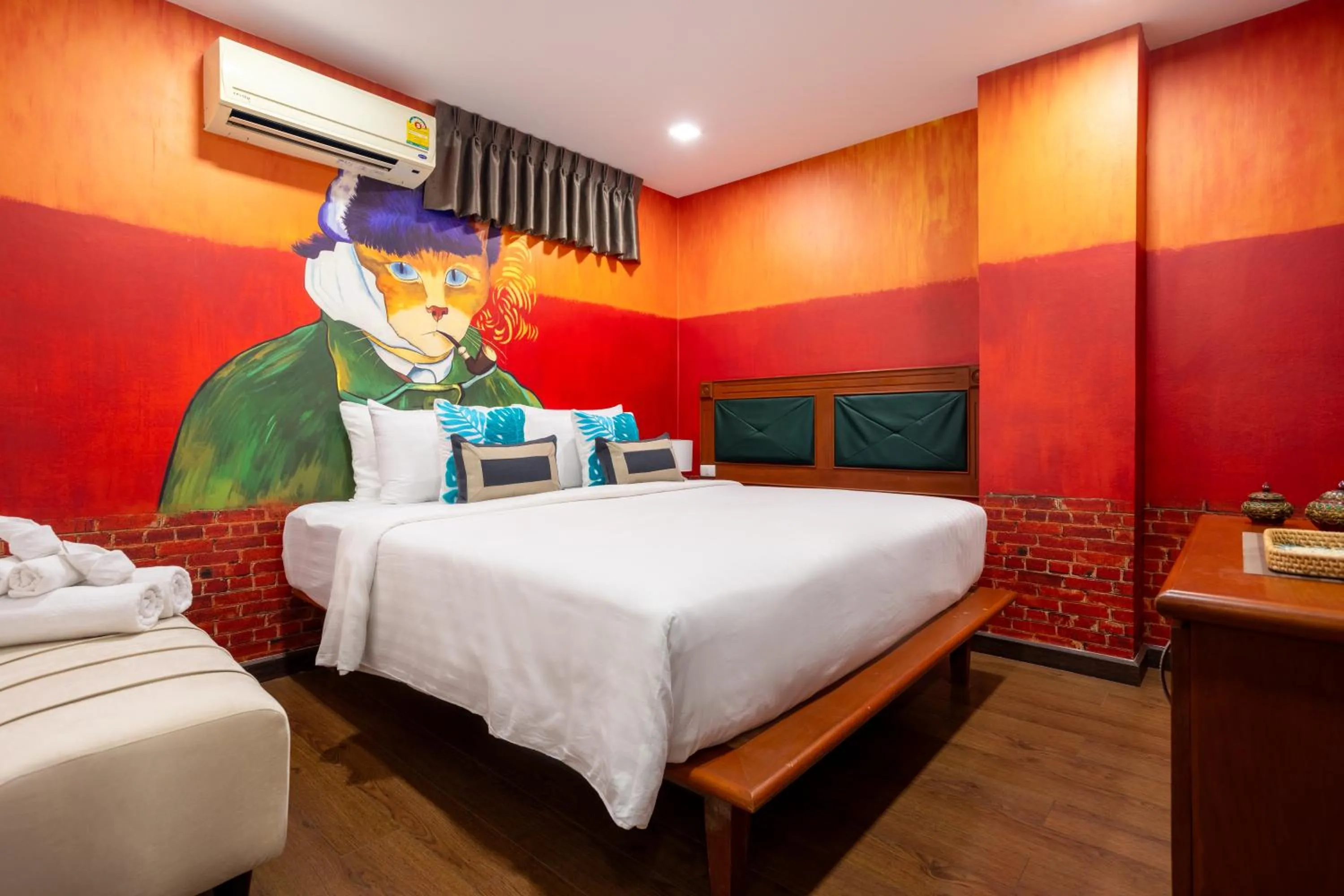 Bed in Citismart Luxury Apartments