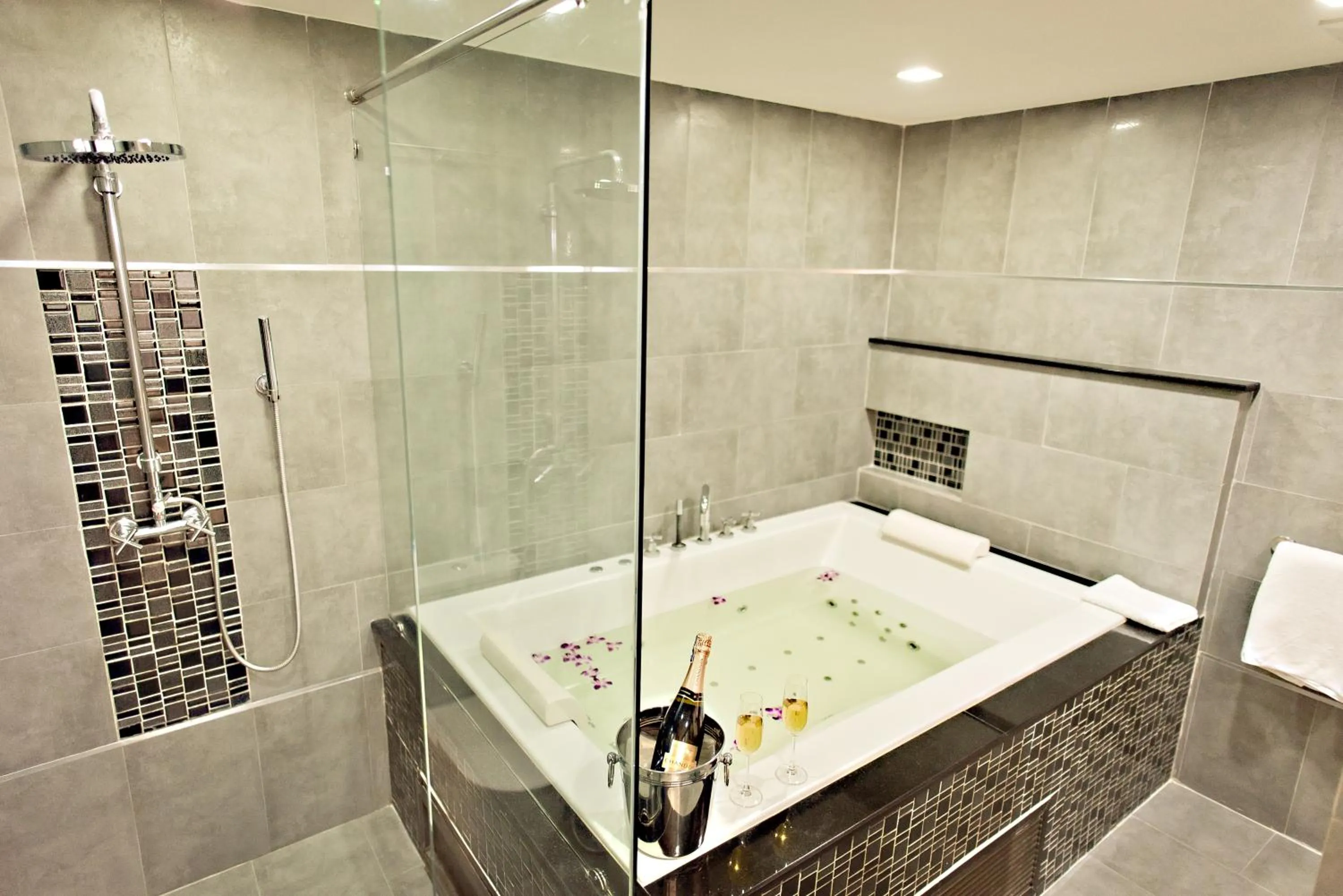 Shower in Citismart Luxury Apartments