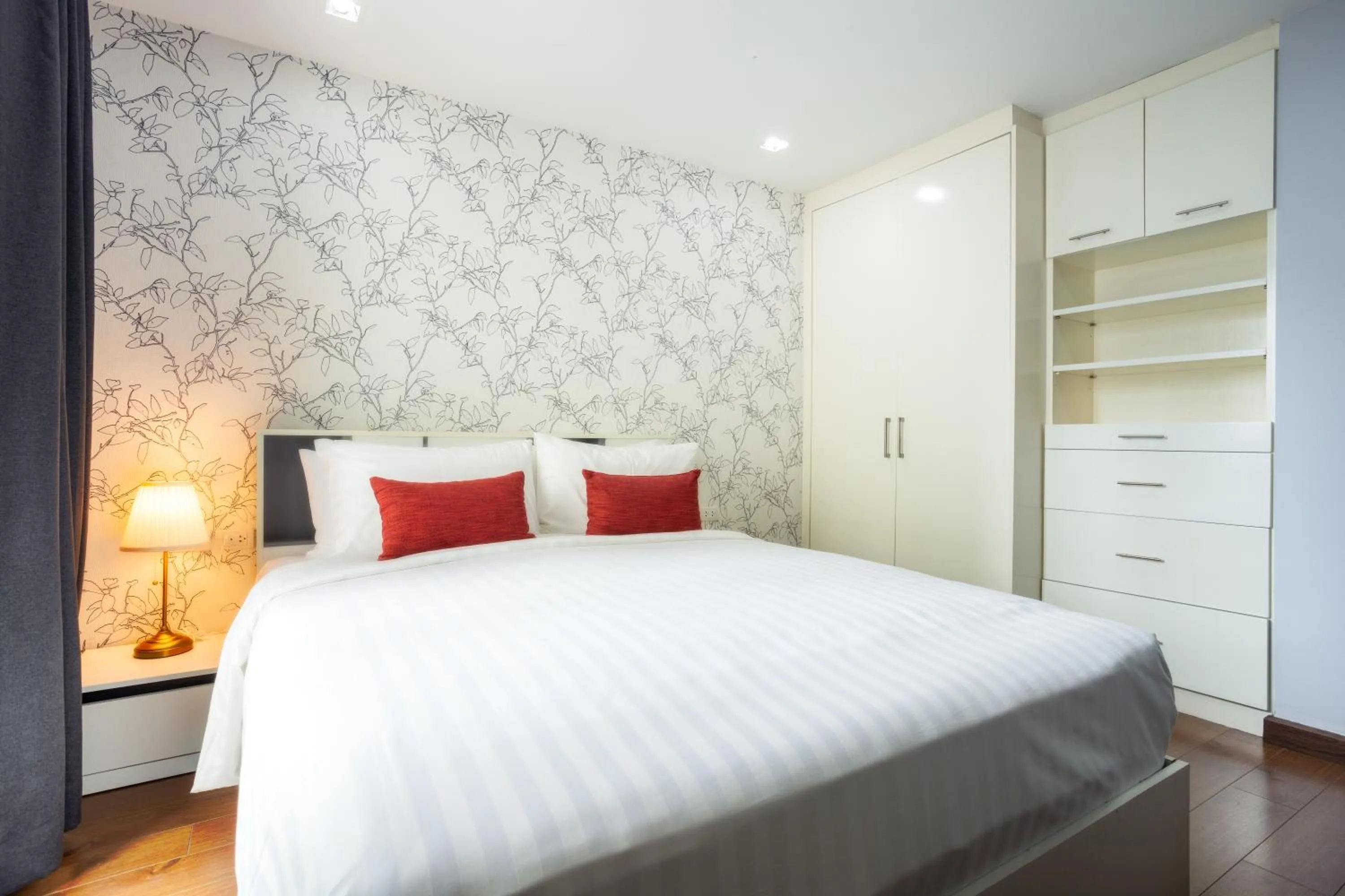 Bed in Citismart Luxury Apartments