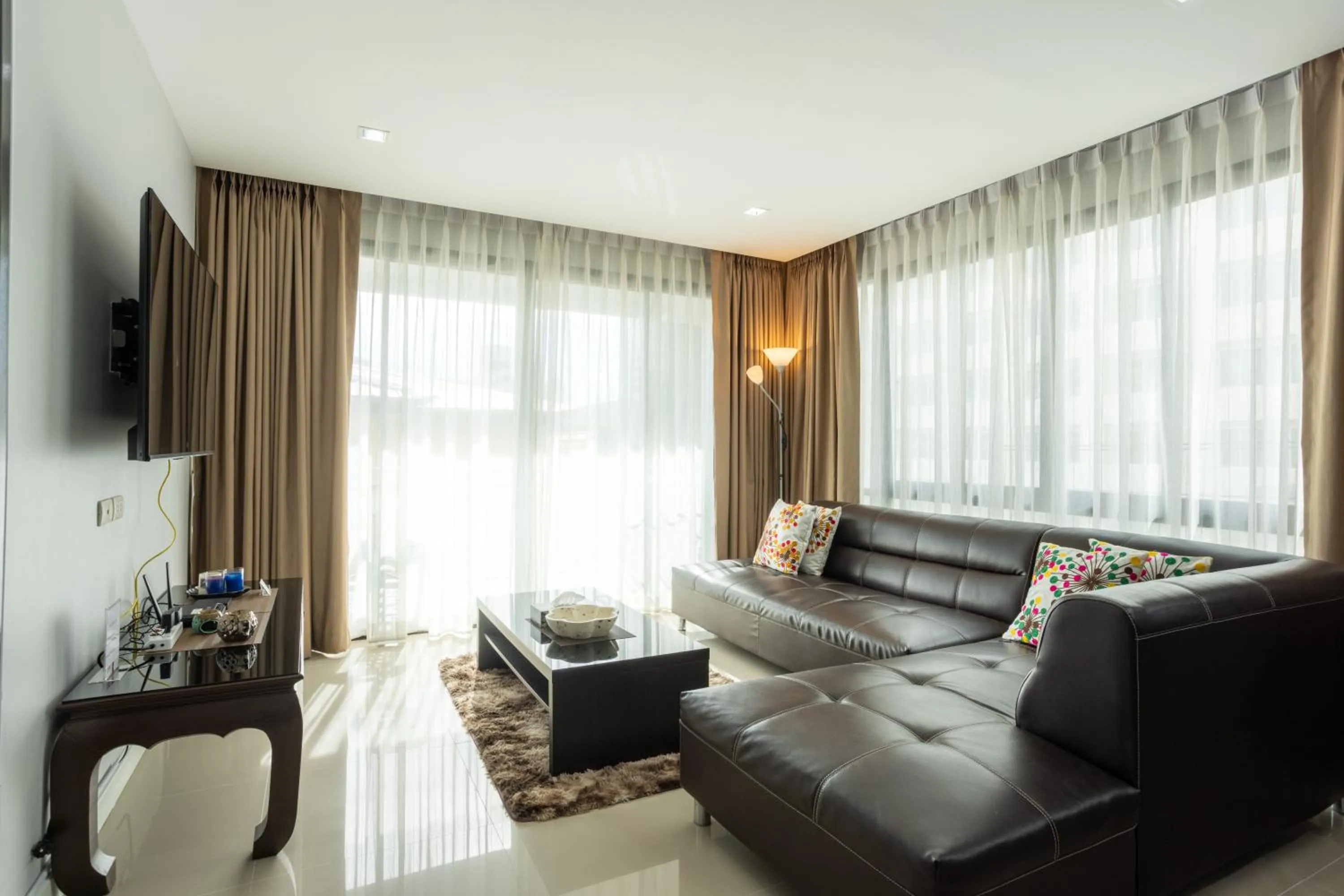 TV and multimedia in Citismart Luxury Apartments