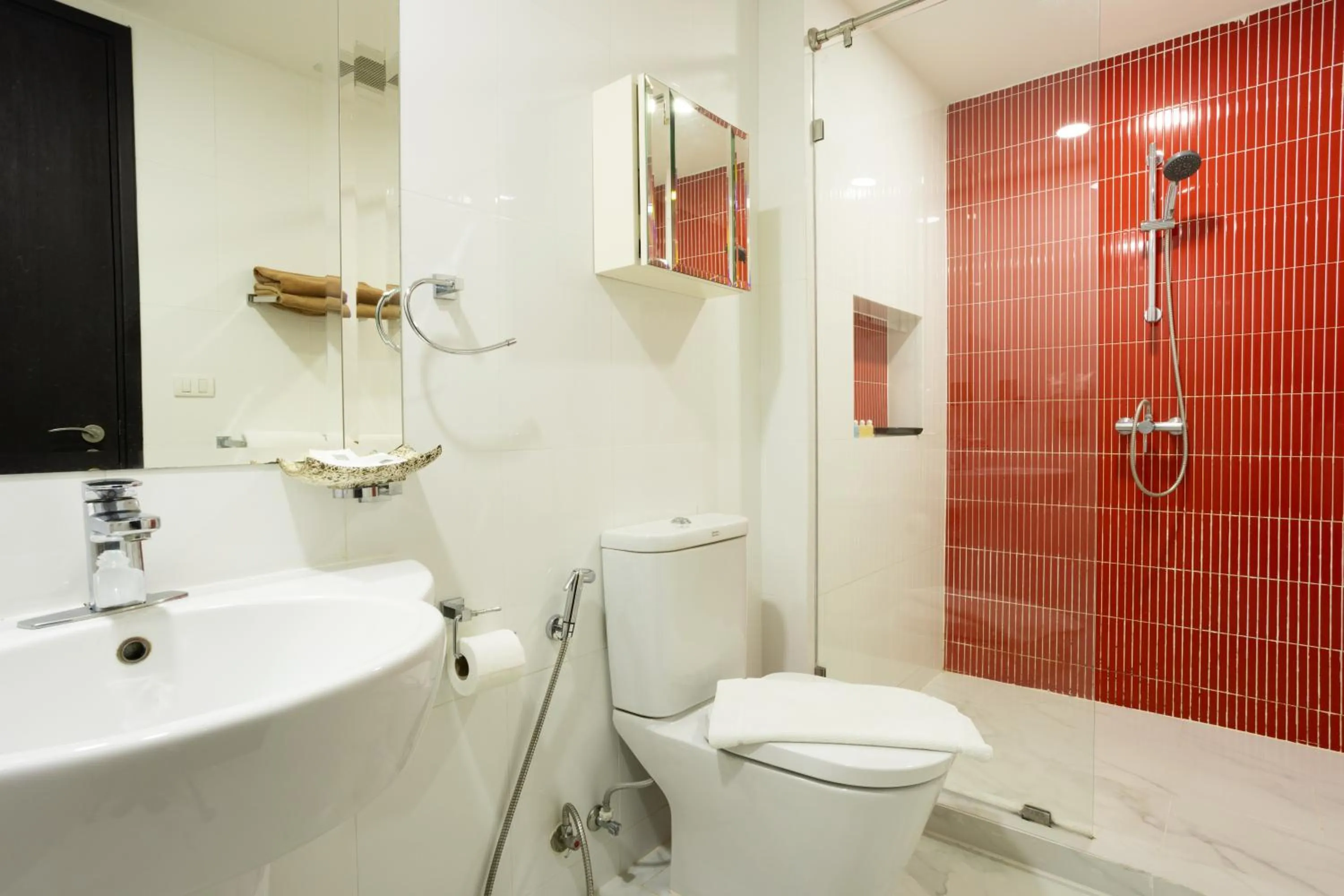 Shower in Citismart Luxury Apartments