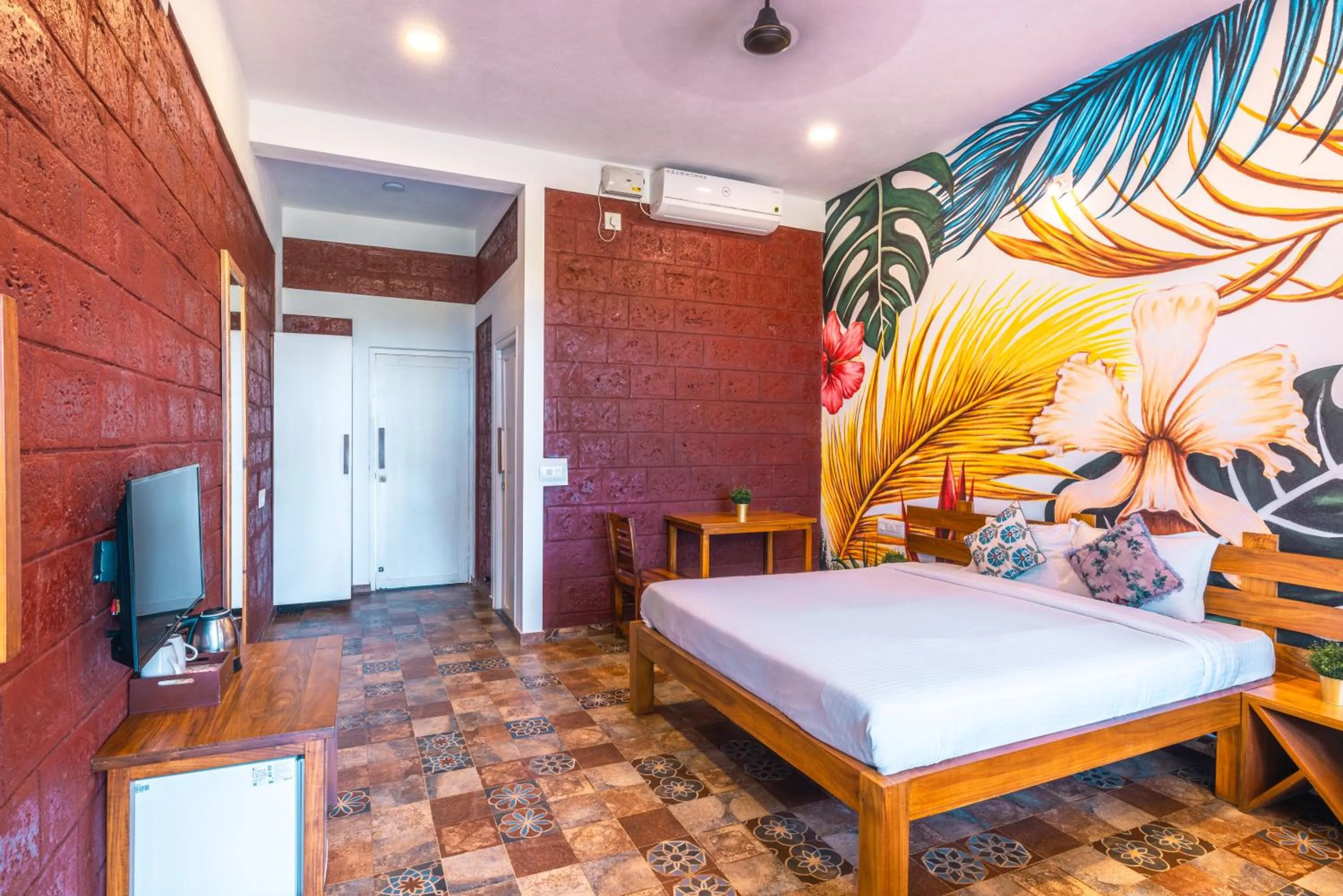 Bedroom, Bed in Nilaya Stays