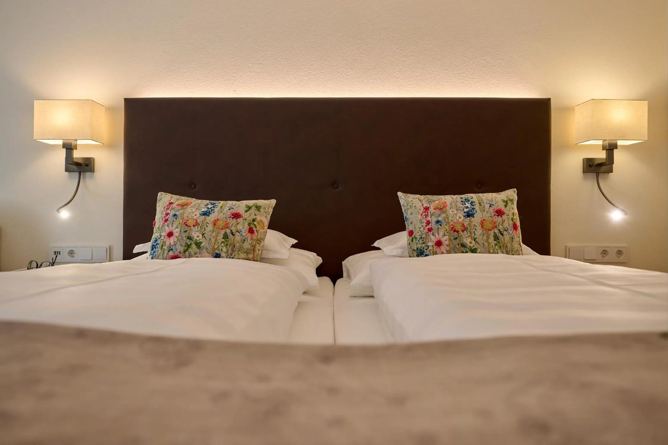 Bed in Hotel Garni Schneider