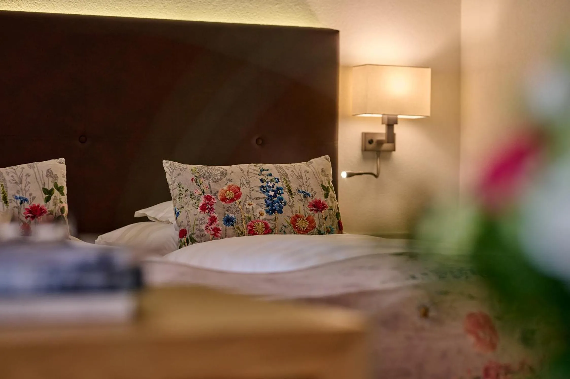 Bed in Hotel Garni Schneider