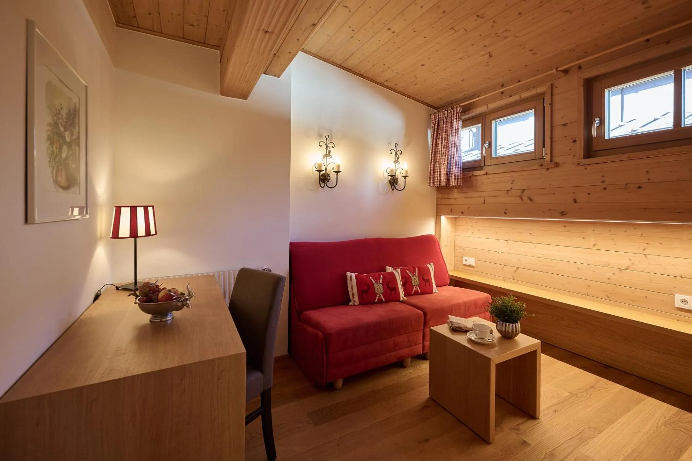 Living room in Hotel Garni Schneider