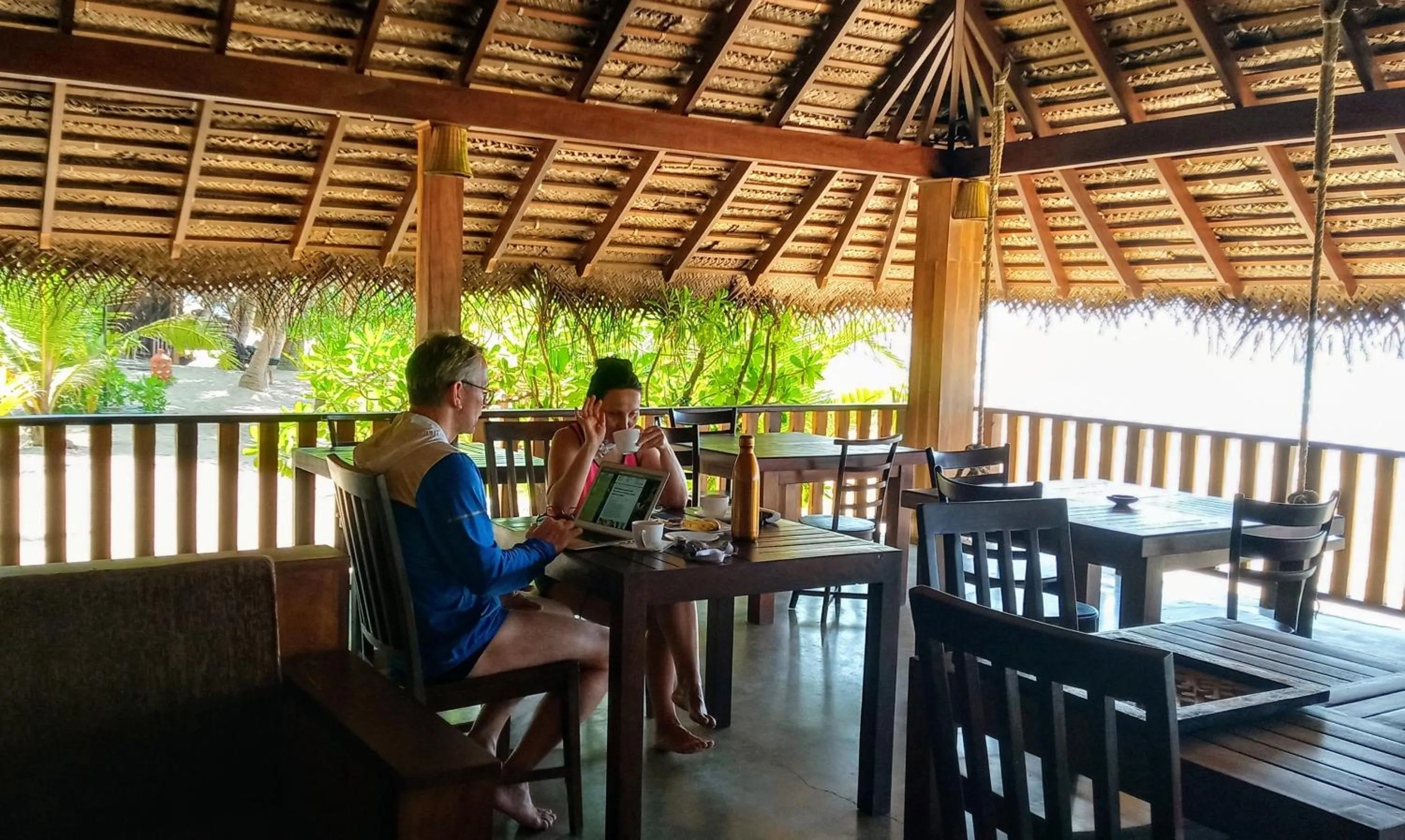 Restaurant/places to eat in Ganesh Garden Beach Cabanas
