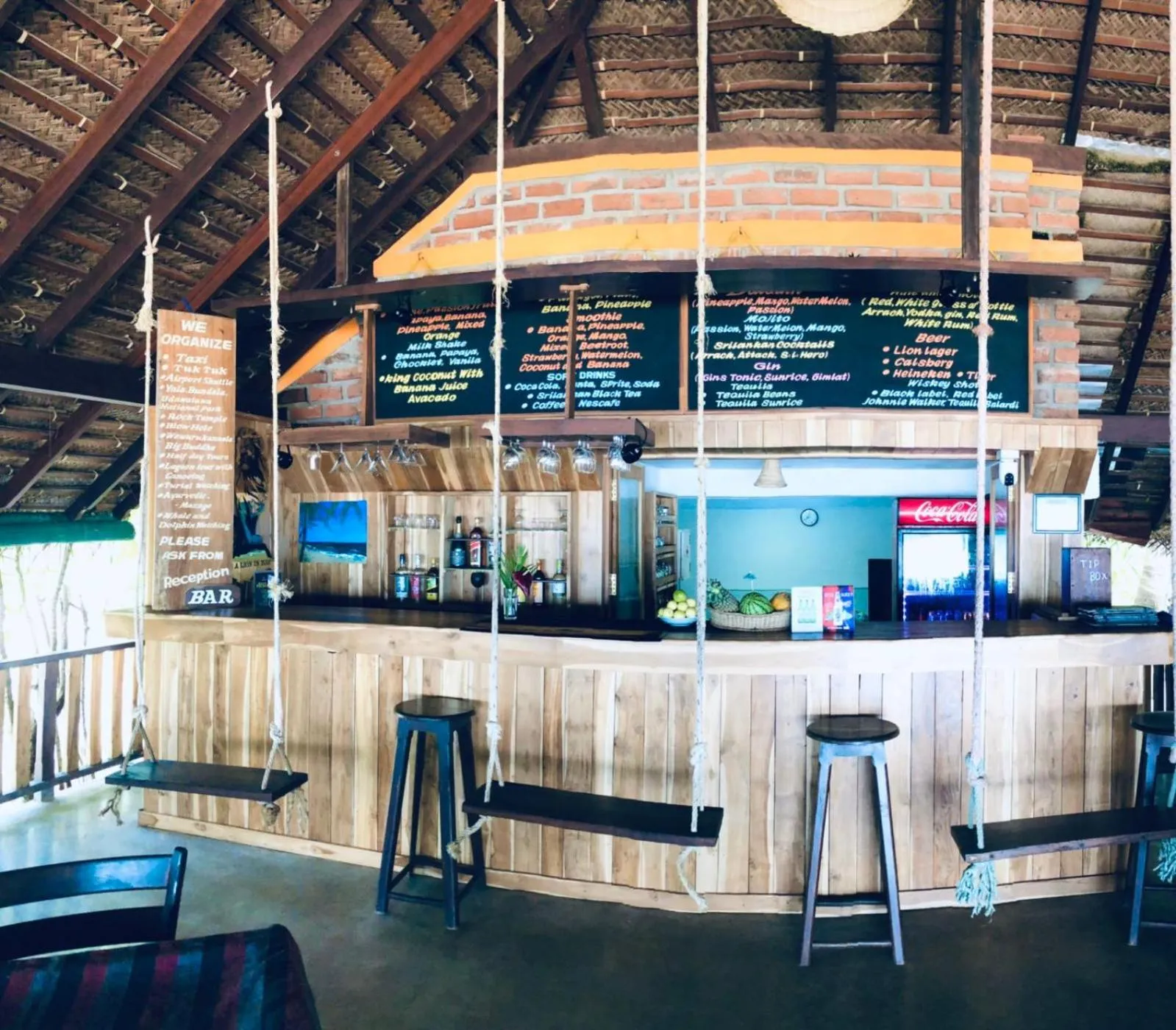 Restaurant/places to eat in Ganesh Garden Beach Cabanas