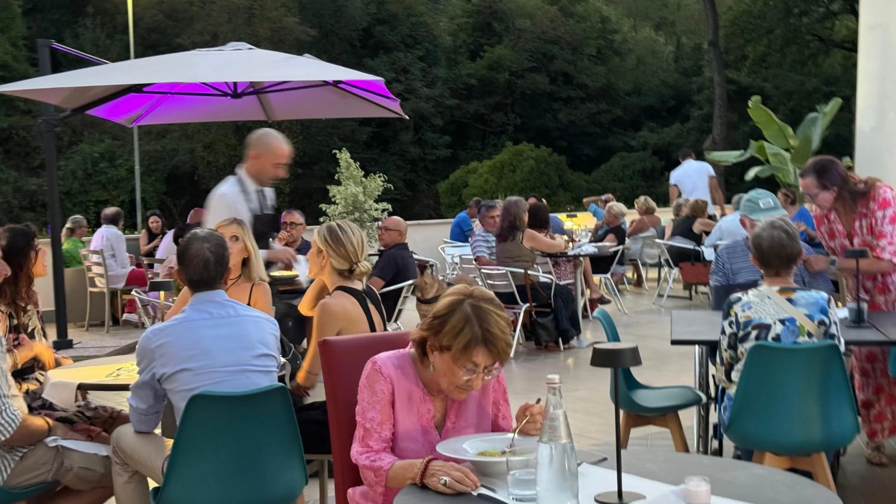 Patio in Lh Hotel Del Lago Bracciano