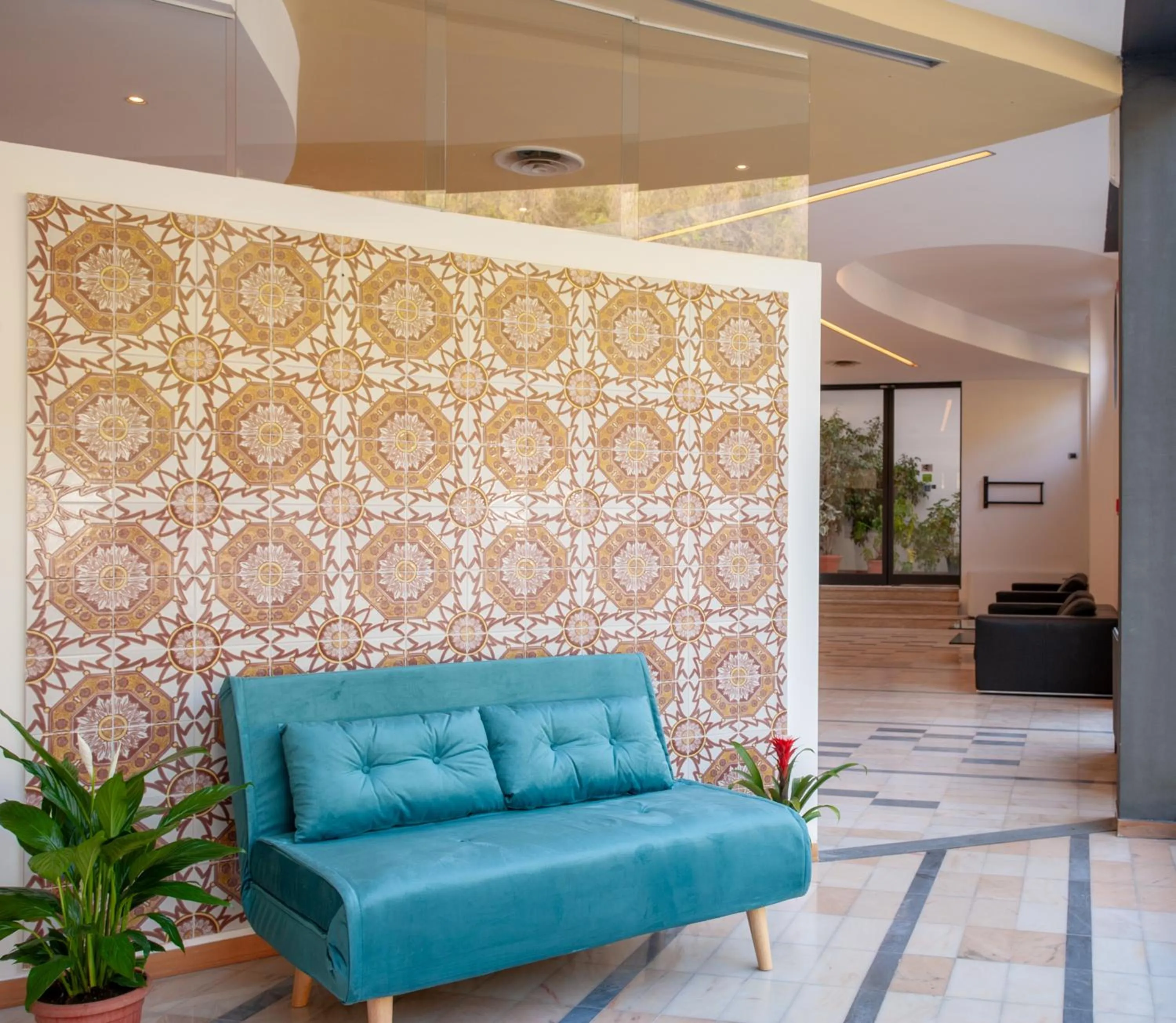 Lobby or reception in HA Hotel