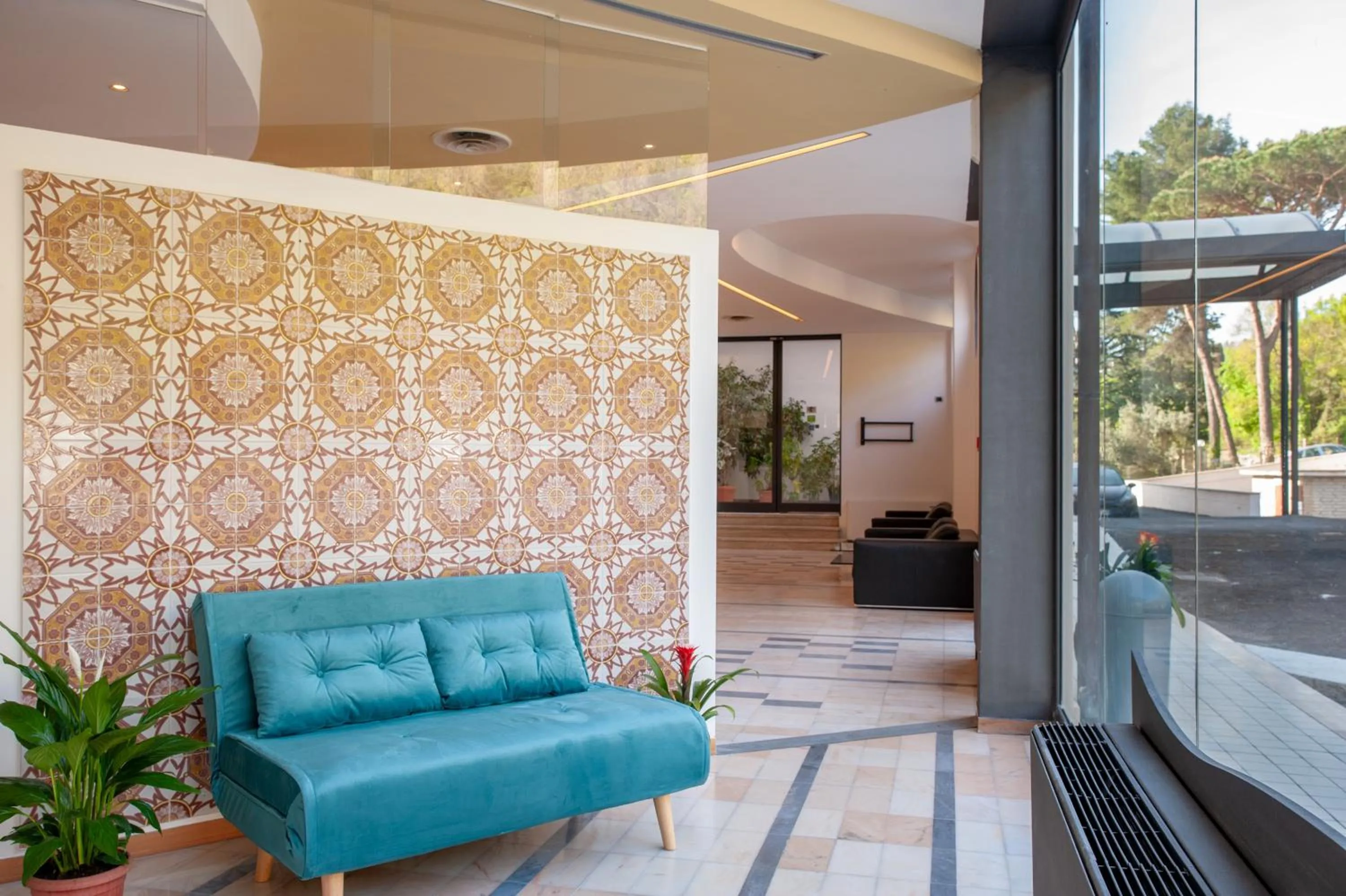 Lobby or reception in HA Hotel