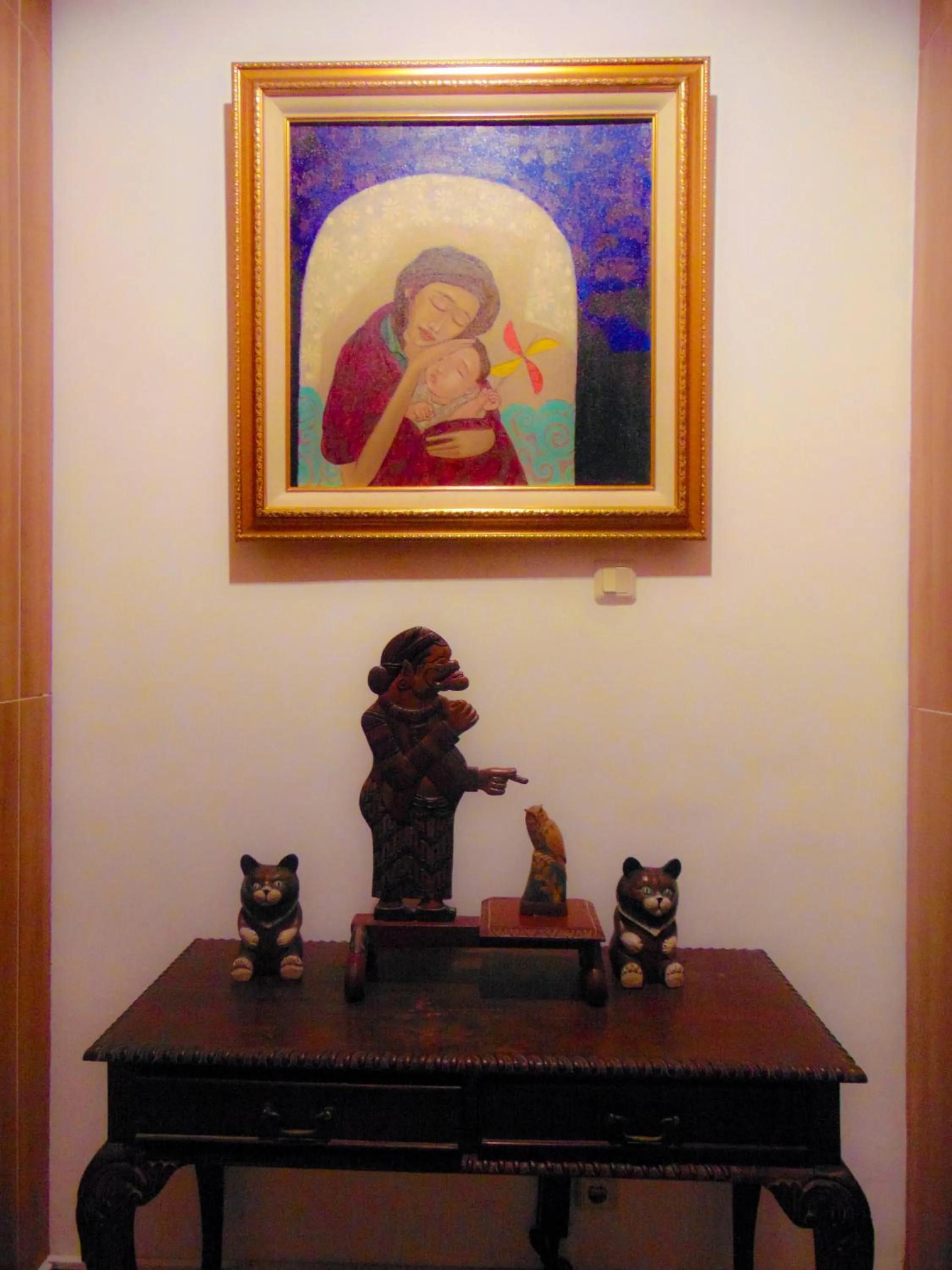 Decorative detail in Cabin Hotel Bhayangkara