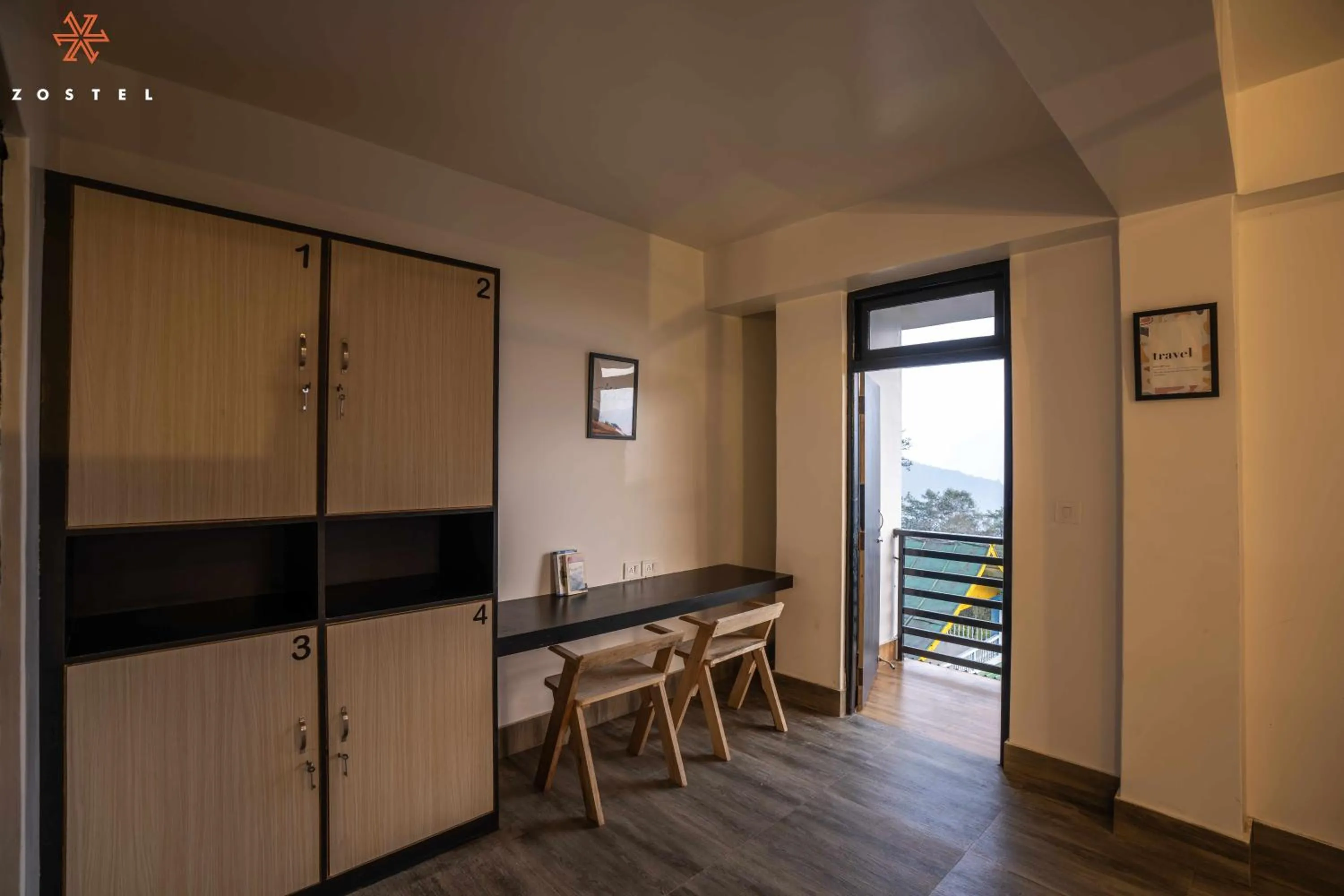 Balcony/Terrace in Zostel Rinchenpong (Pelling)