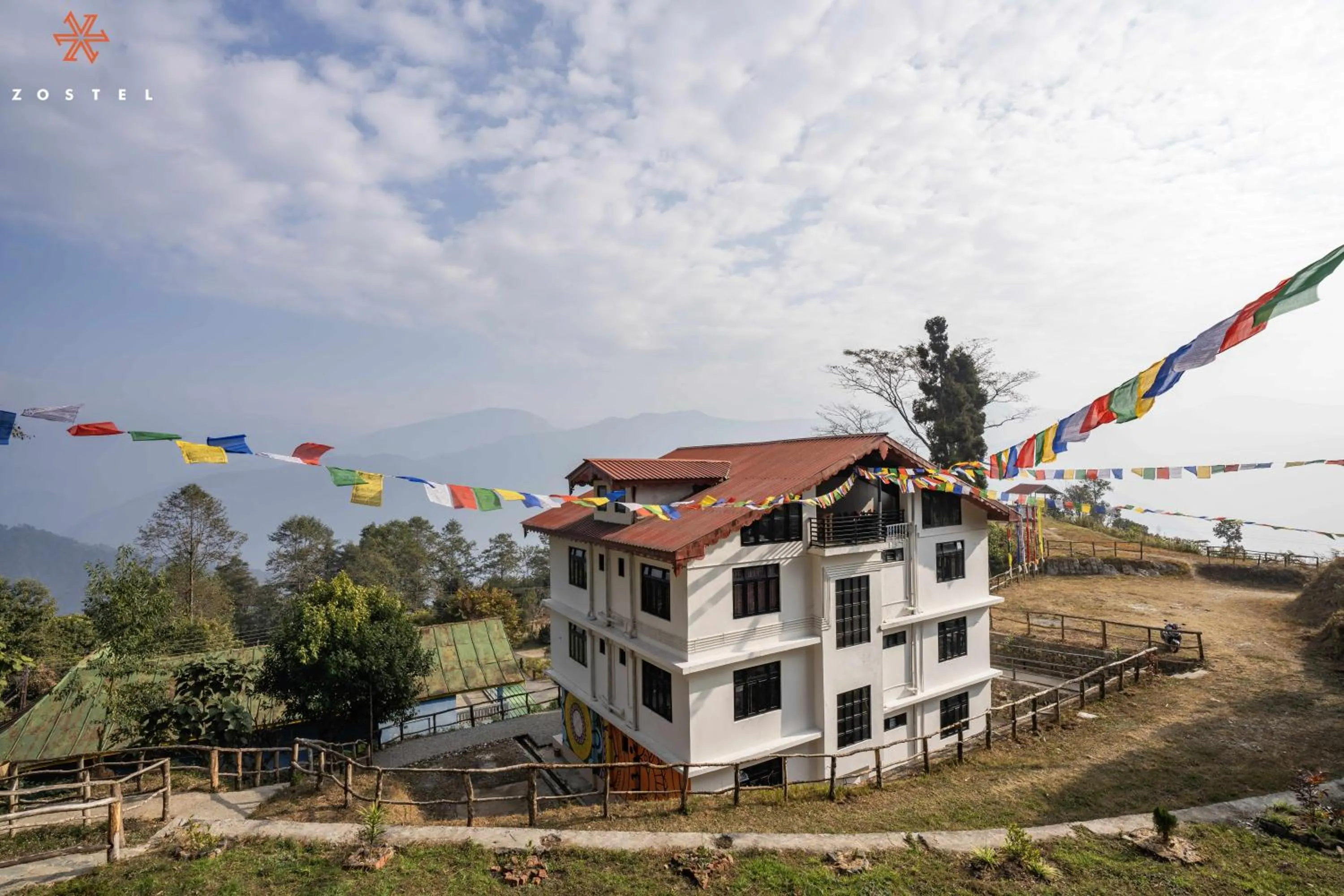 Property building in Zostel Rinchenpong (Pelling)