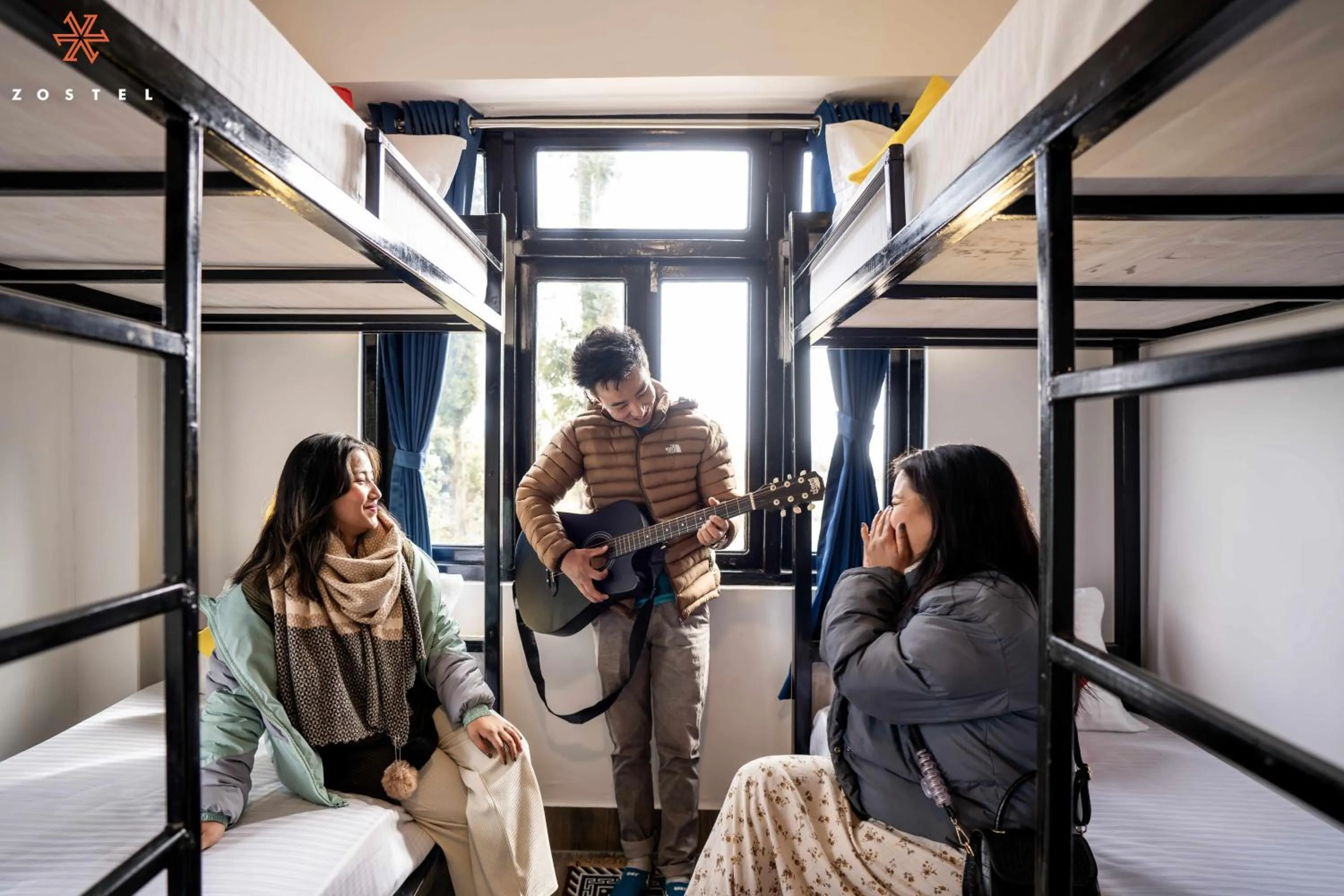 Guests in Zostel Rinchenpong (Pelling)