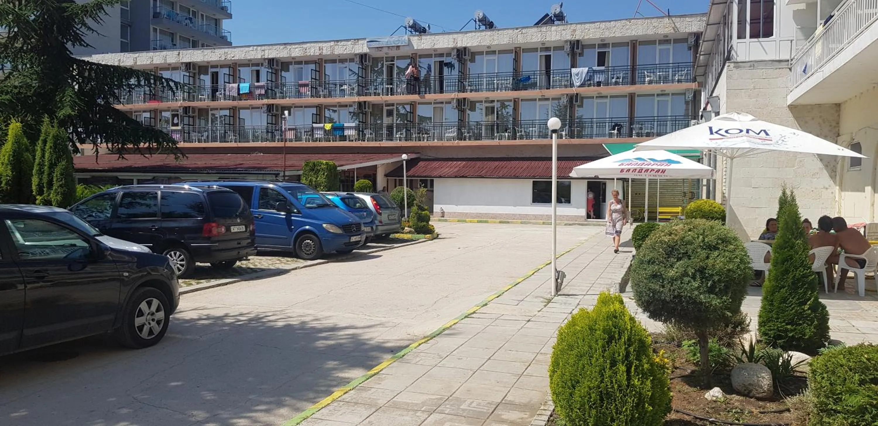 Property building in DSK Hotel