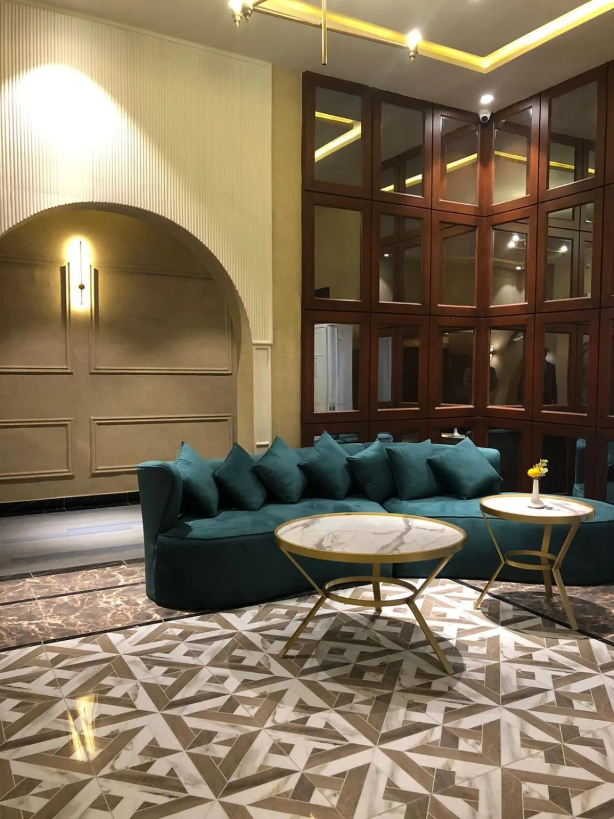 Lobby or reception in RT Grace Royal Taj Hotel Sukkur