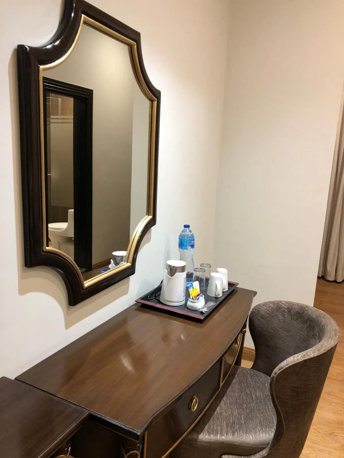 Living room in RT Grace Royal Taj Hotel Sukkur