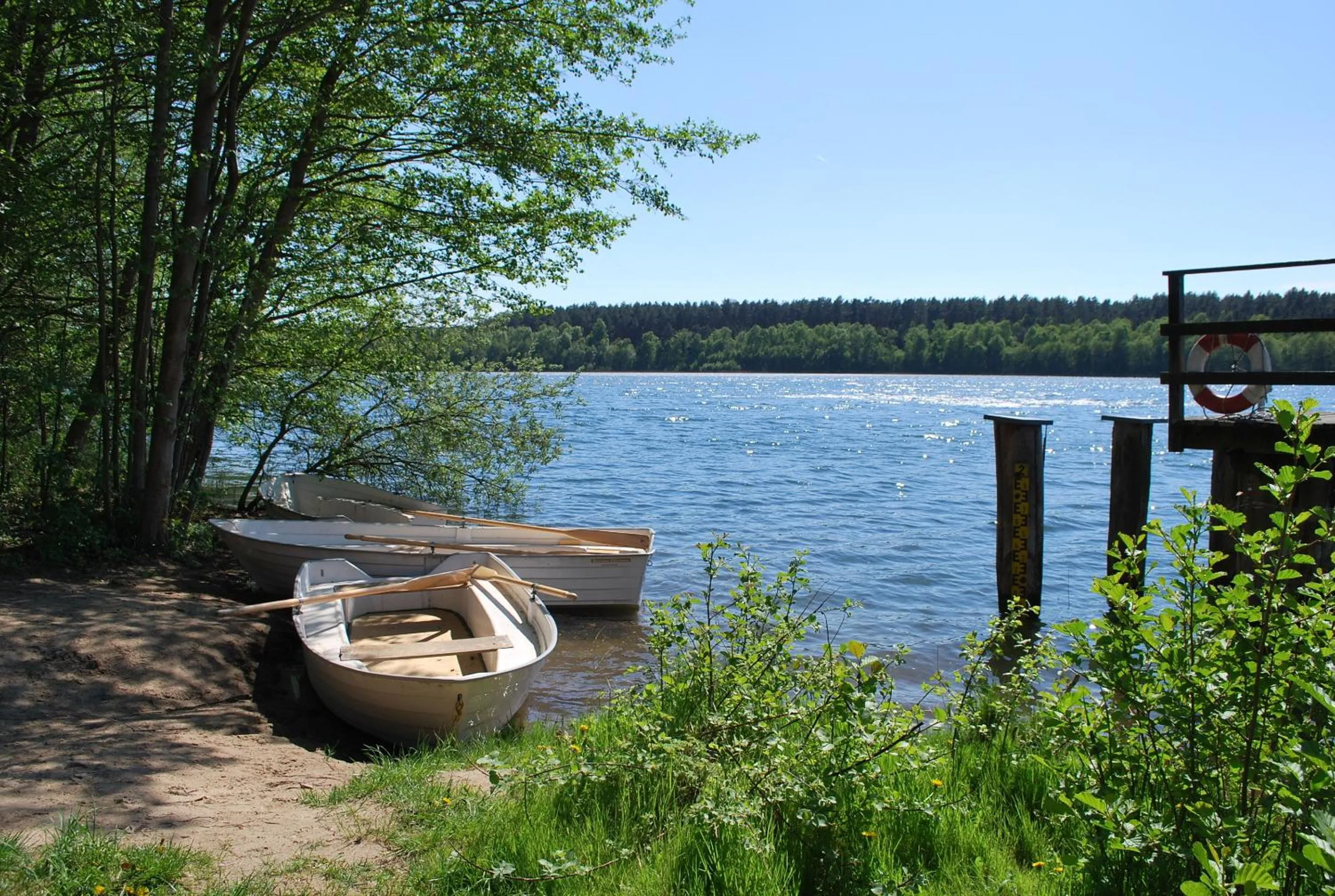 Natural landscape in Van der Valk Naturresort Drewitz