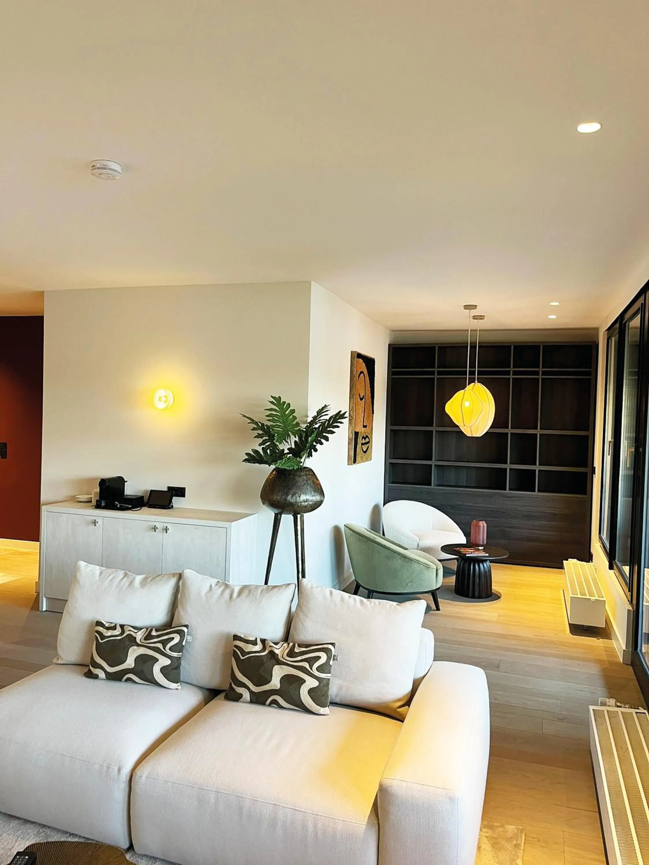 Living room in Van der Valk Naturresort Drewitz