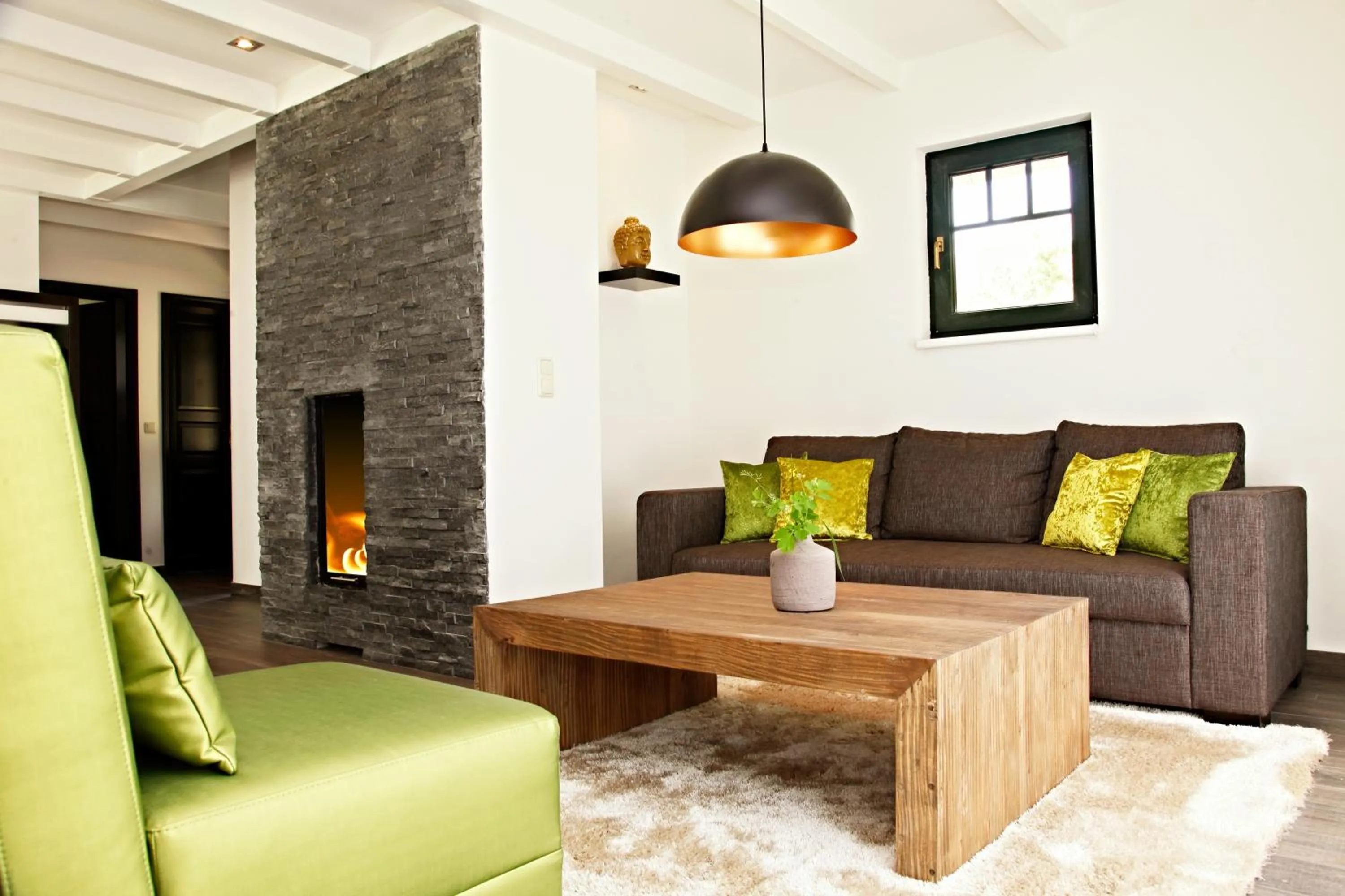 Living room in Van der Valk Naturresort Drewitz