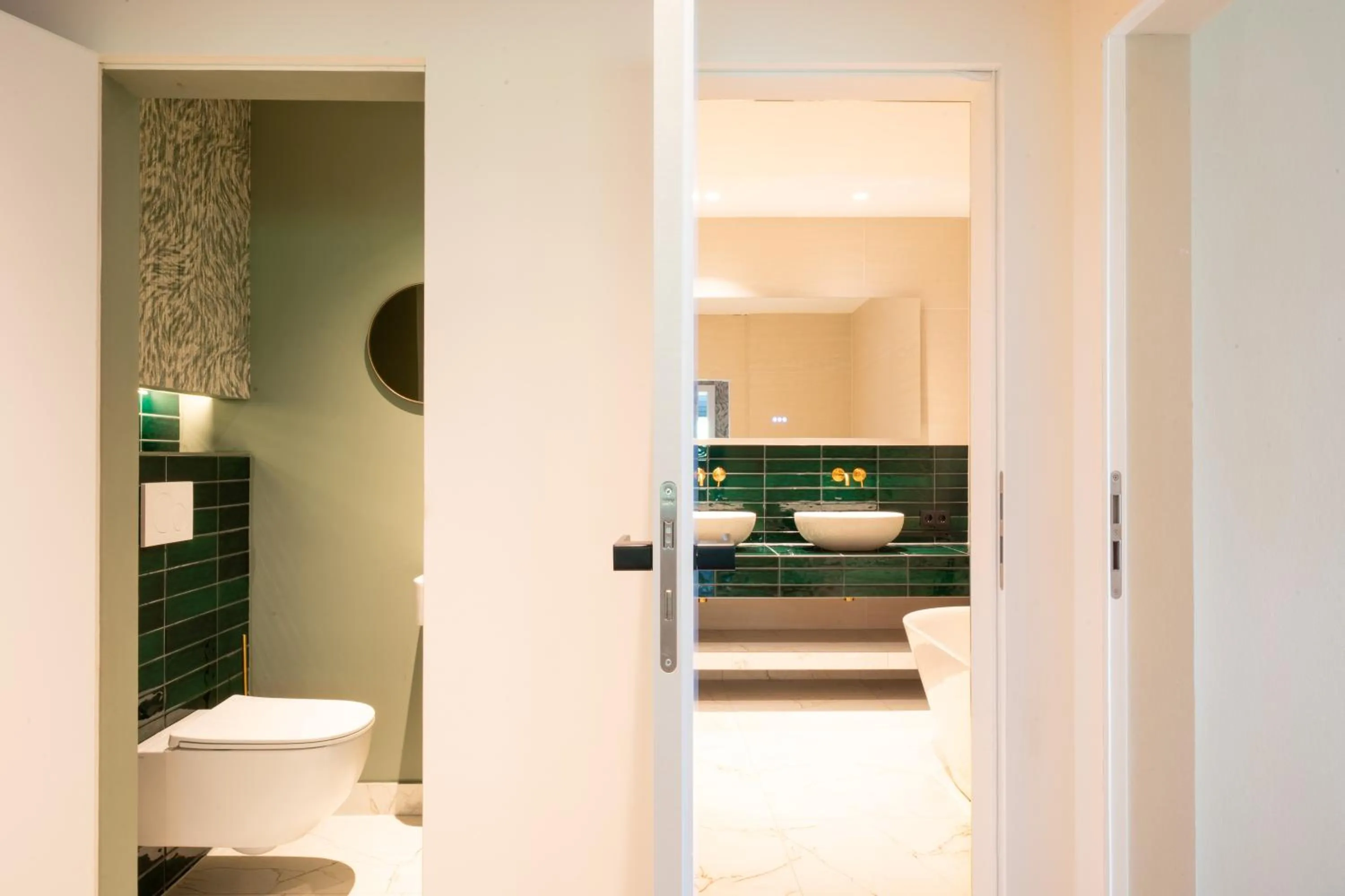 Bathroom in Van der Valk Naturresort Drewitz