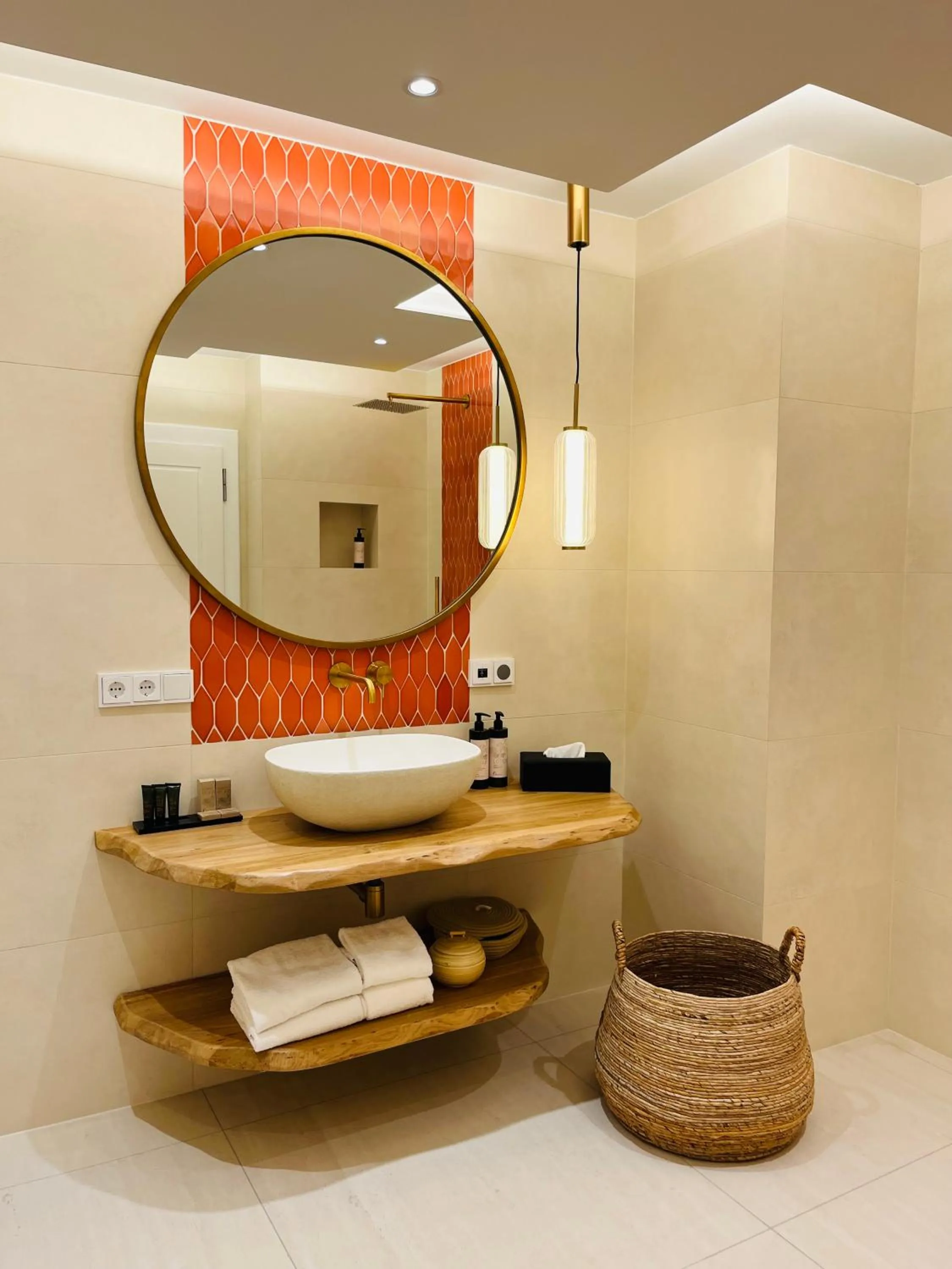 Bathroom in Van der Valk Naturresort Drewitz