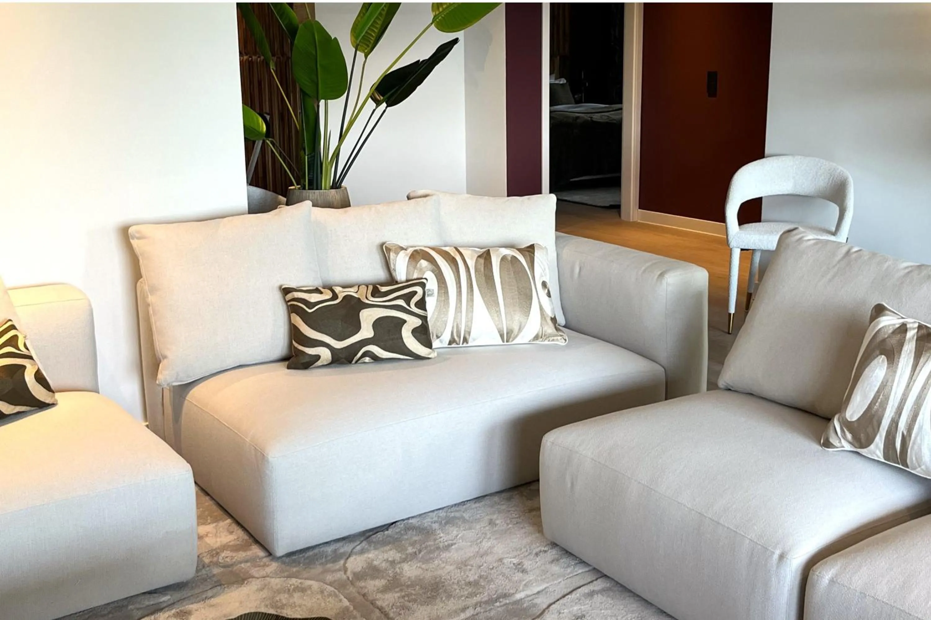 Living room in Van der Valk Naturresort Drewitz