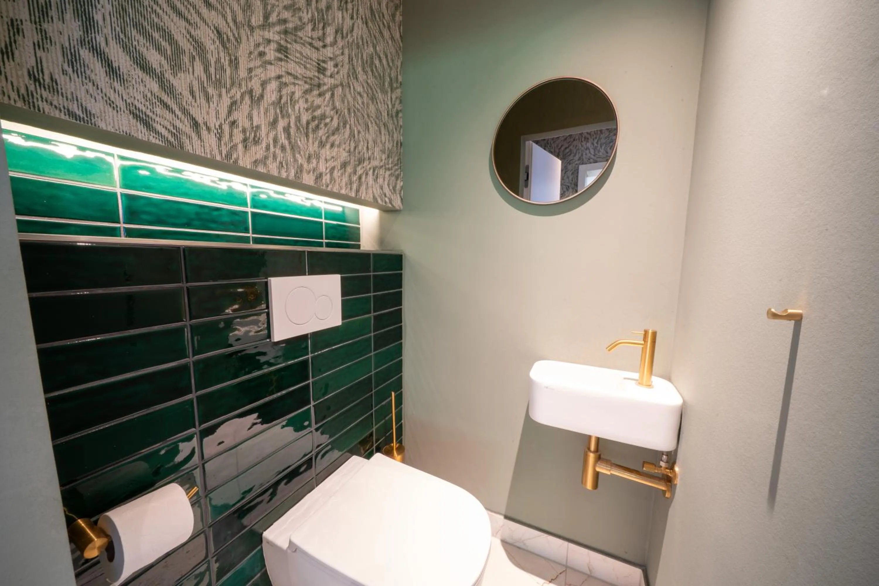 Toilet in Van der Valk Naturresort Drewitz