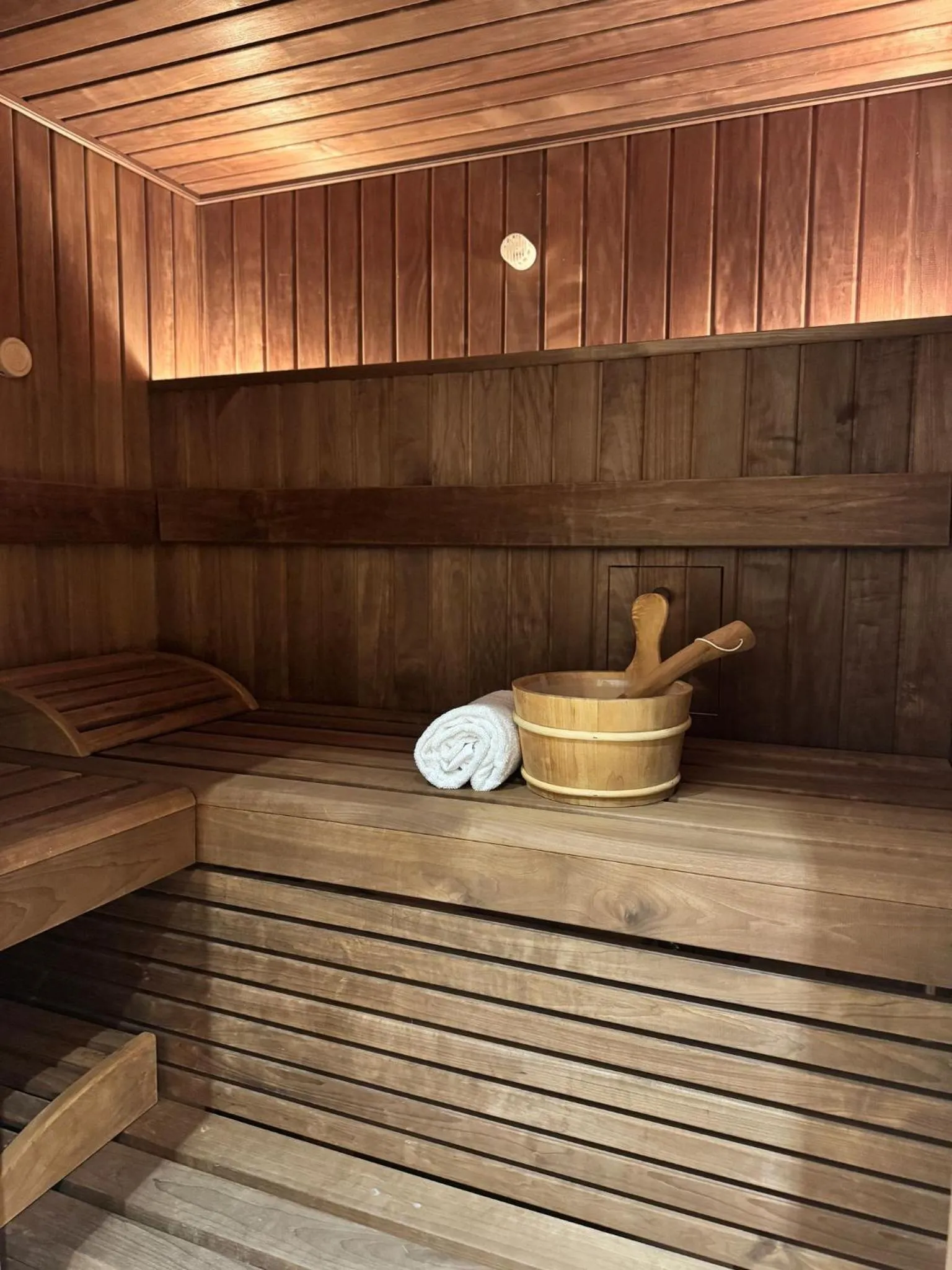 Sauna in Van der Valk Naturresort Drewitz