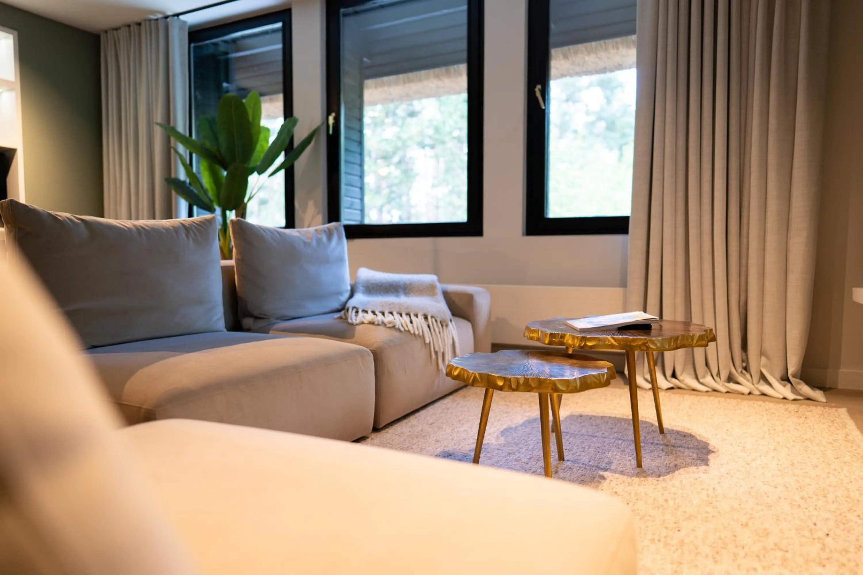 Living room in Van der Valk Naturresort Drewitz