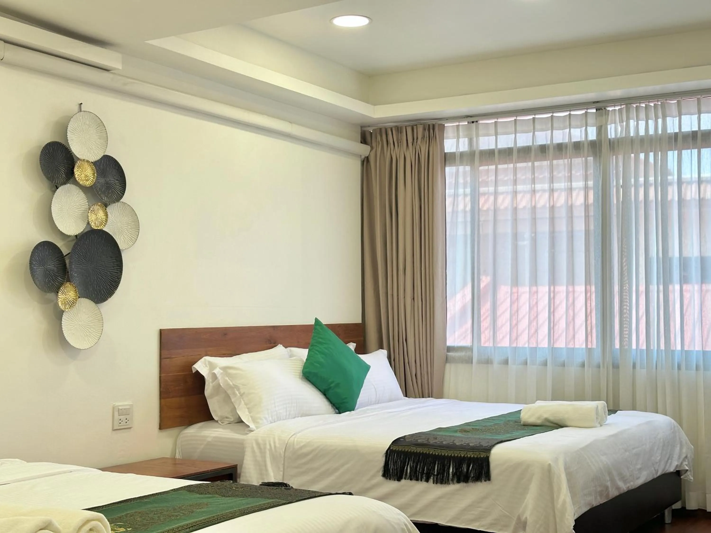 Bed in Longzhu Guesthouse