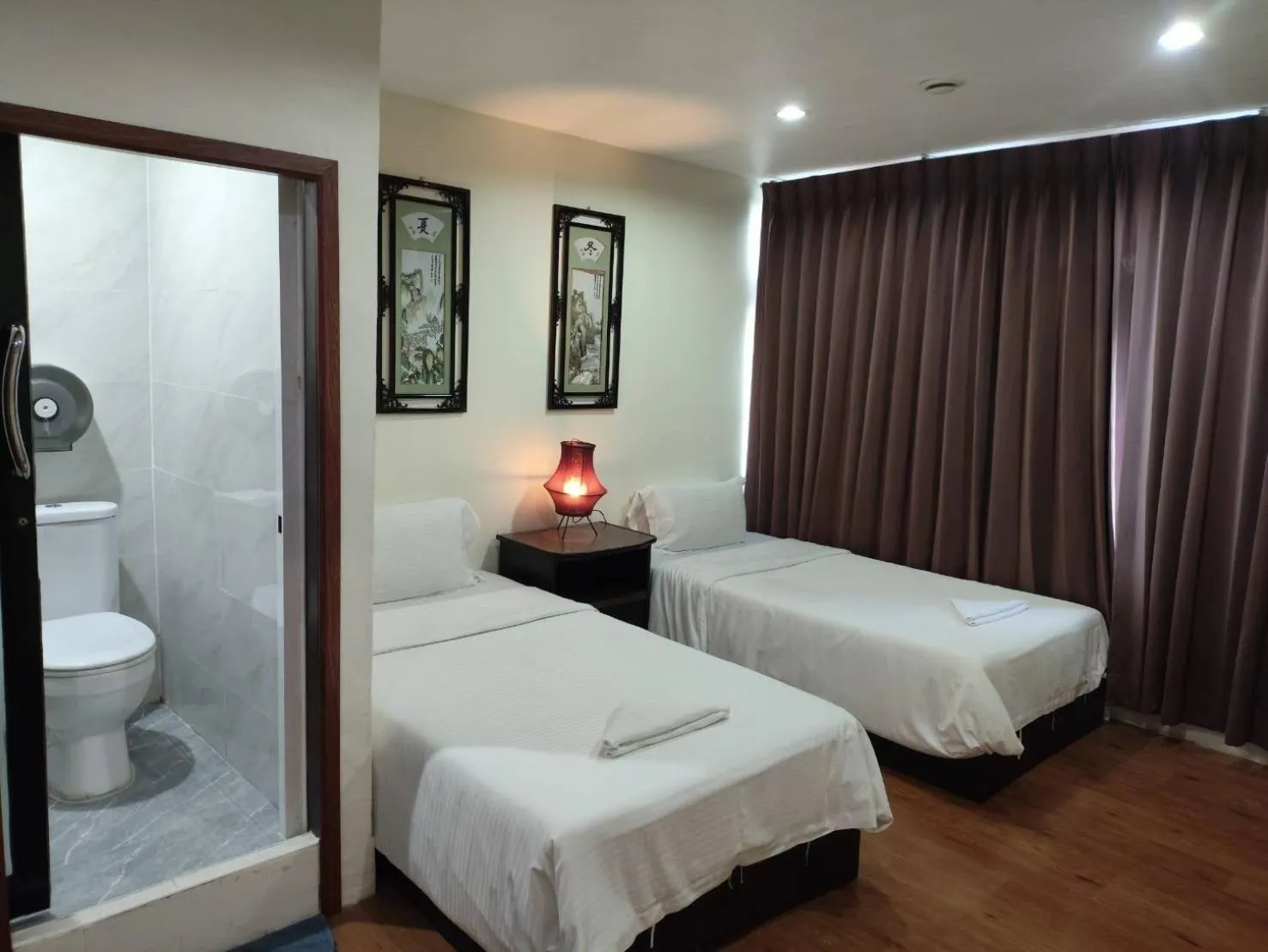 Bed in Longzhu Guesthouse