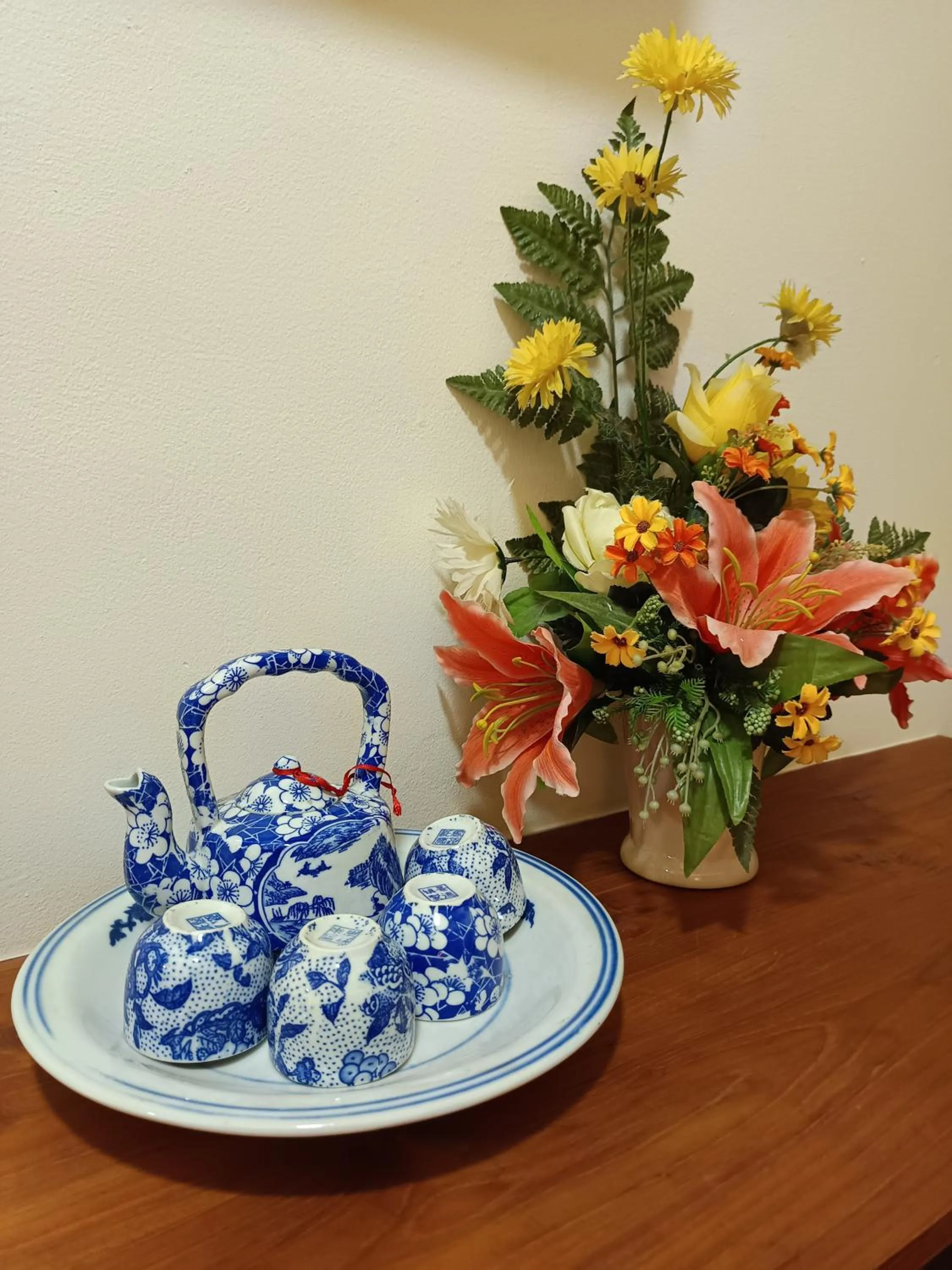 Decorative detail in Longzhu Guesthouse