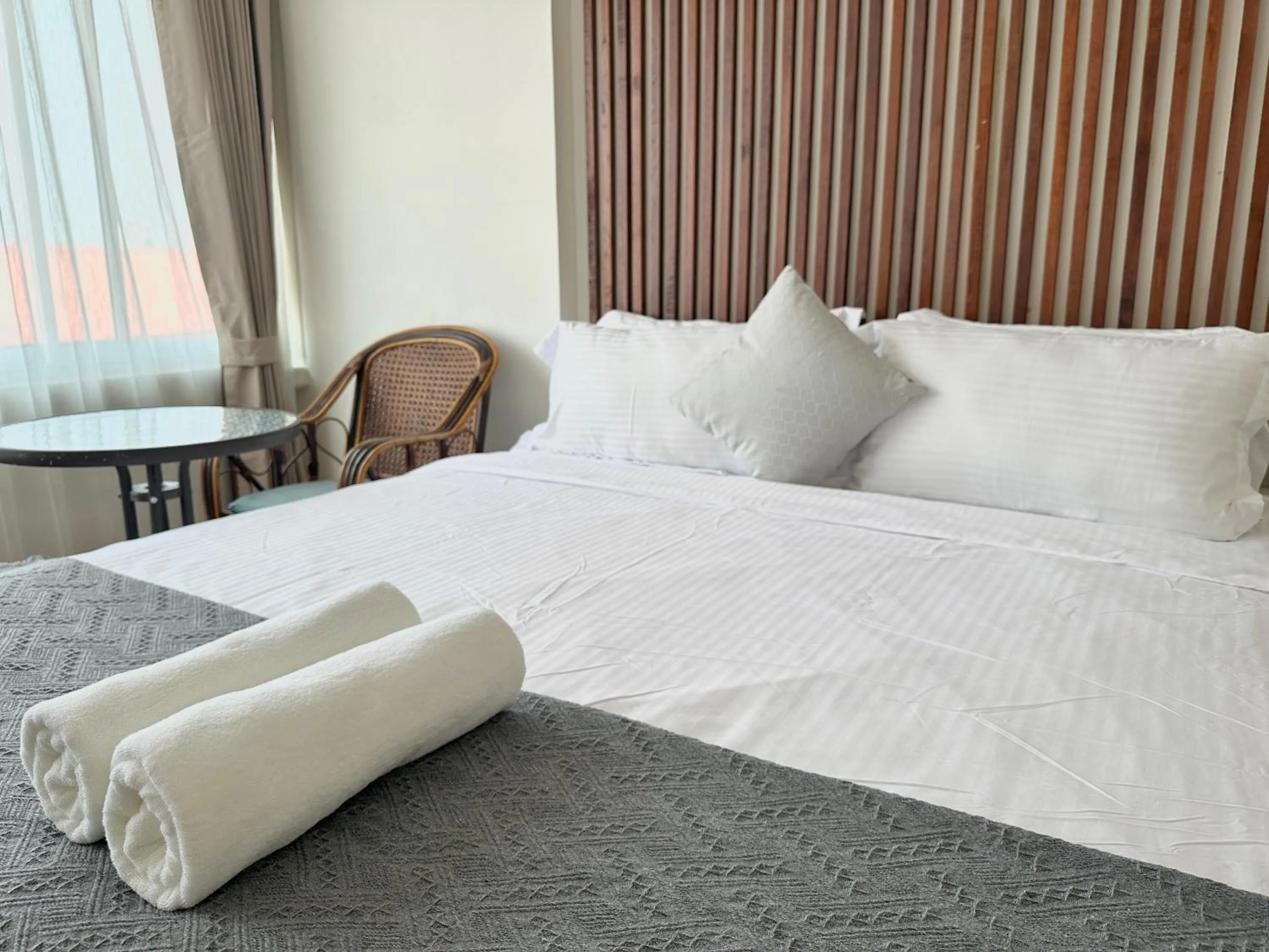 Bed in Longzhu Guesthouse