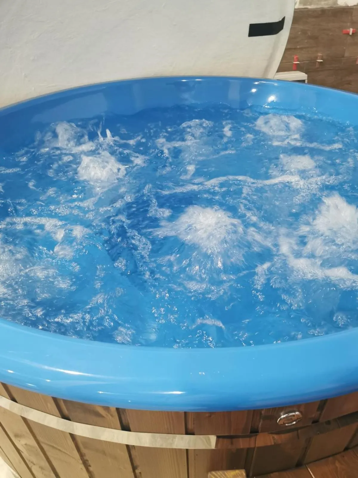 Hot Tub in Cerbul Chalét Accommodation & Wellness