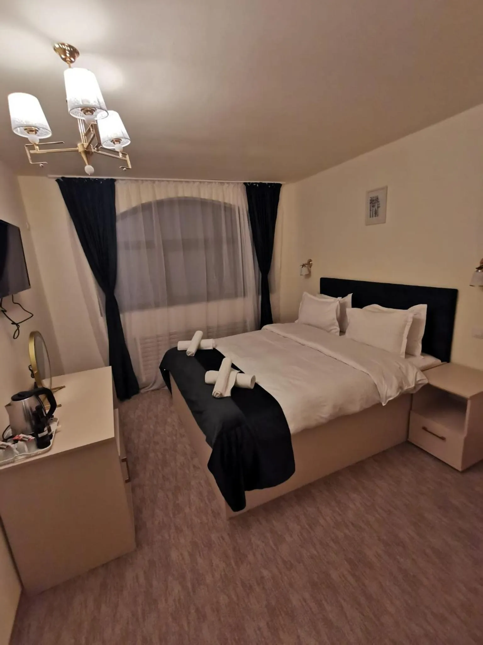 Photo of the whole room, Bed in Cerbul Chalét Accommodation & Wellness