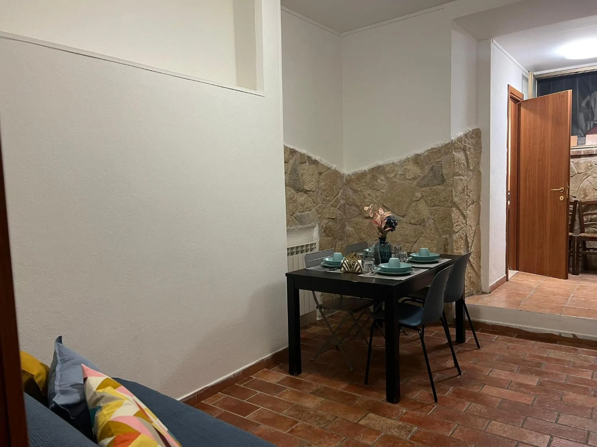 Living room in Cowsin House