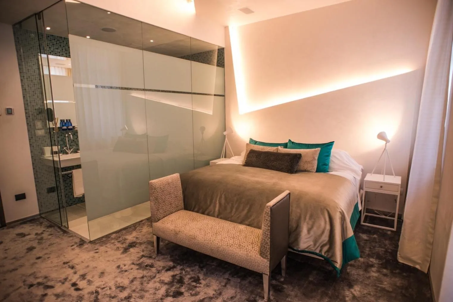 Photo of the whole room in The Hip Hotel Santiago