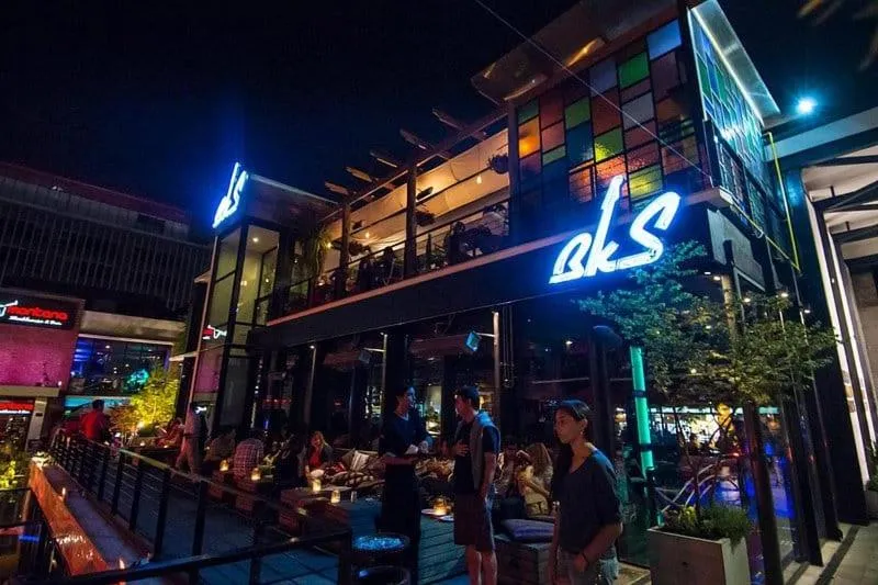 Restaurant/places to eat in The Hip Hotel Santiago