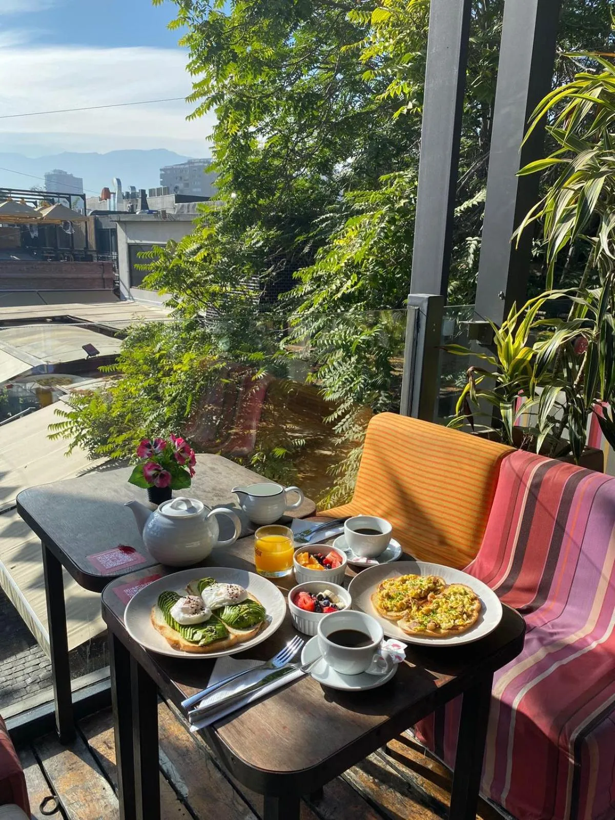 Breakfast in The Hip Hotel Santiago