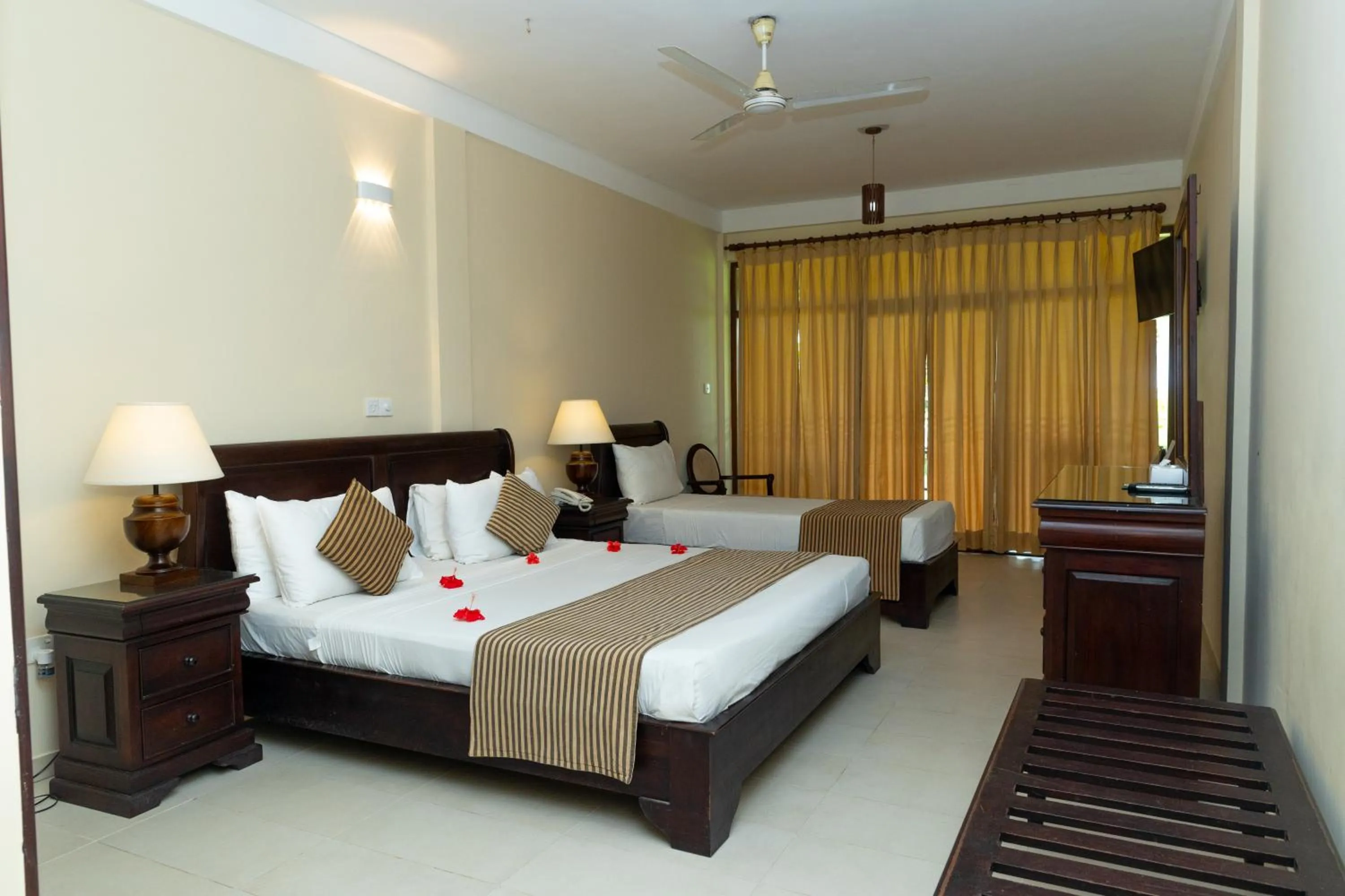 Bed in Paradise Beach Club