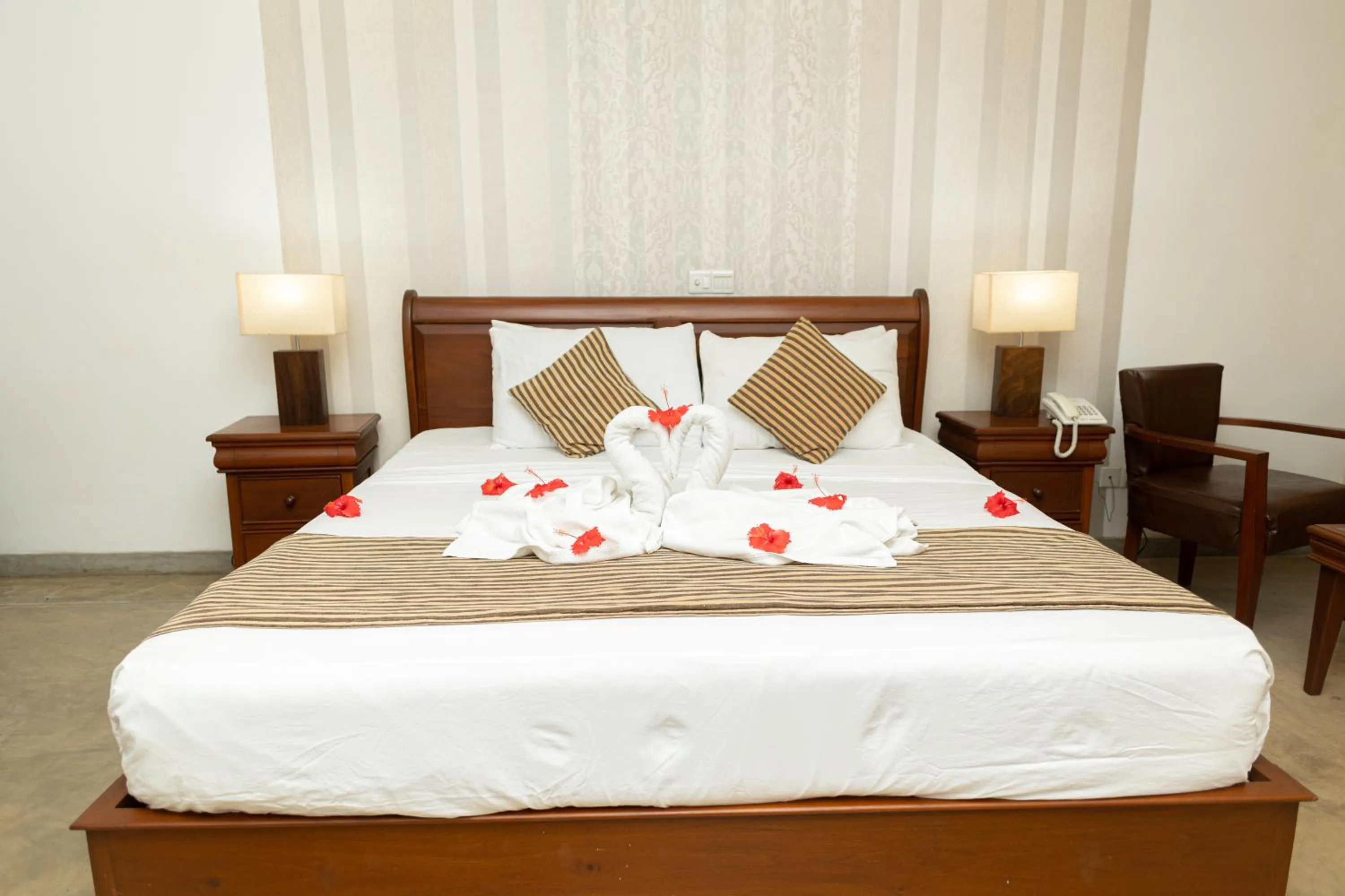 Bed in Paradise Beach Club