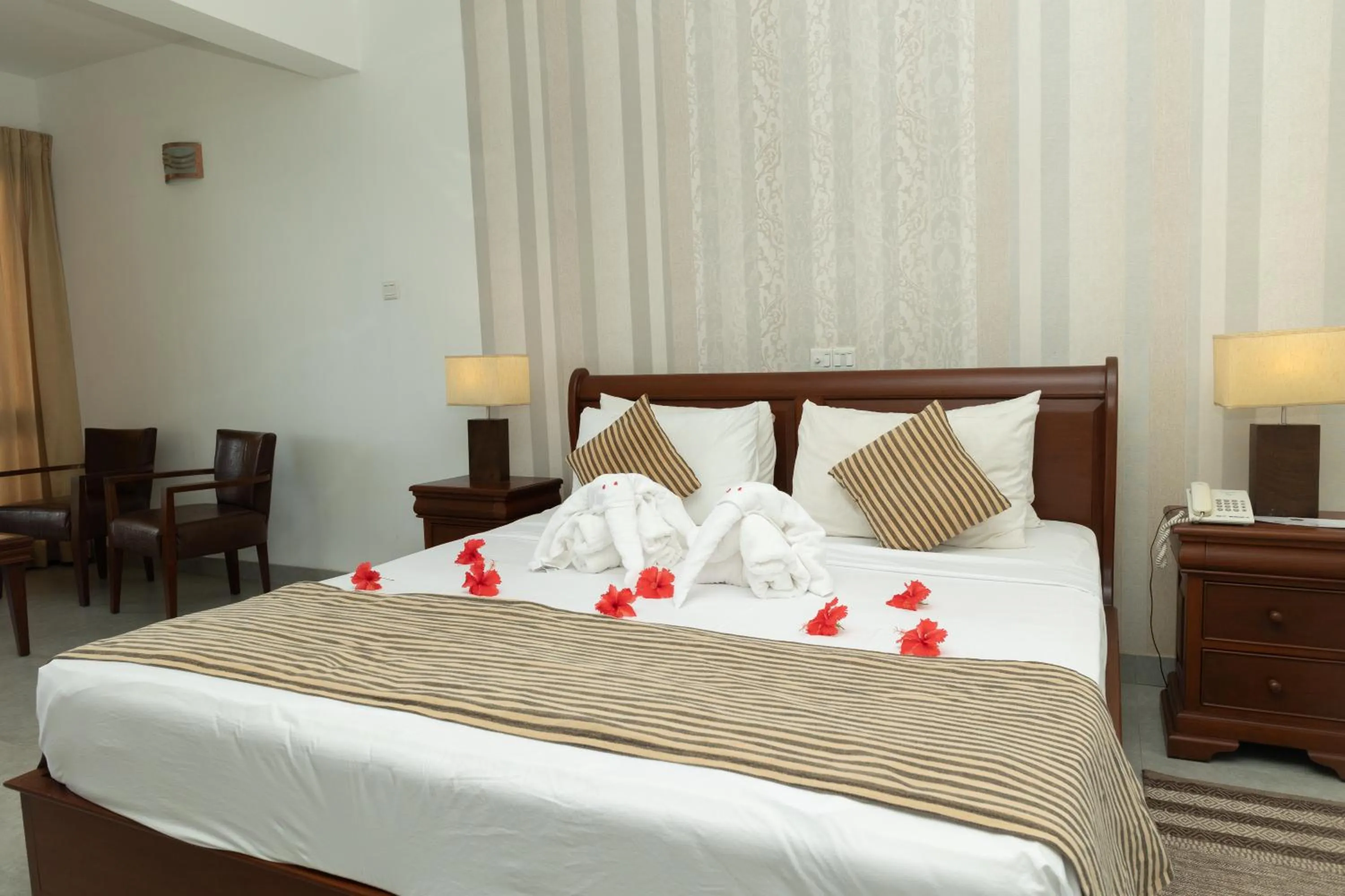 Bed in Paradise Beach Club