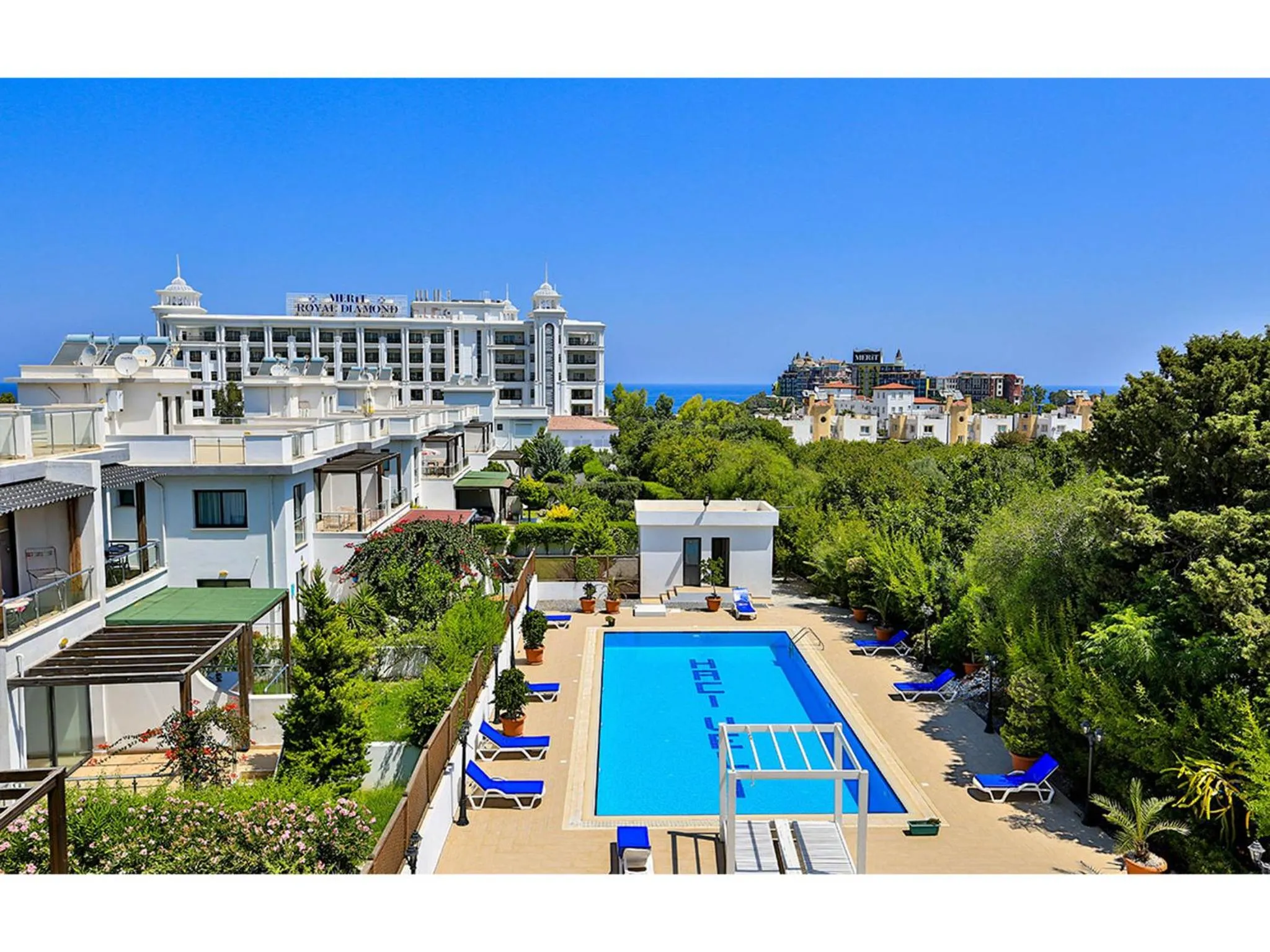 Swimming pool in The Diamond Hidden Suites